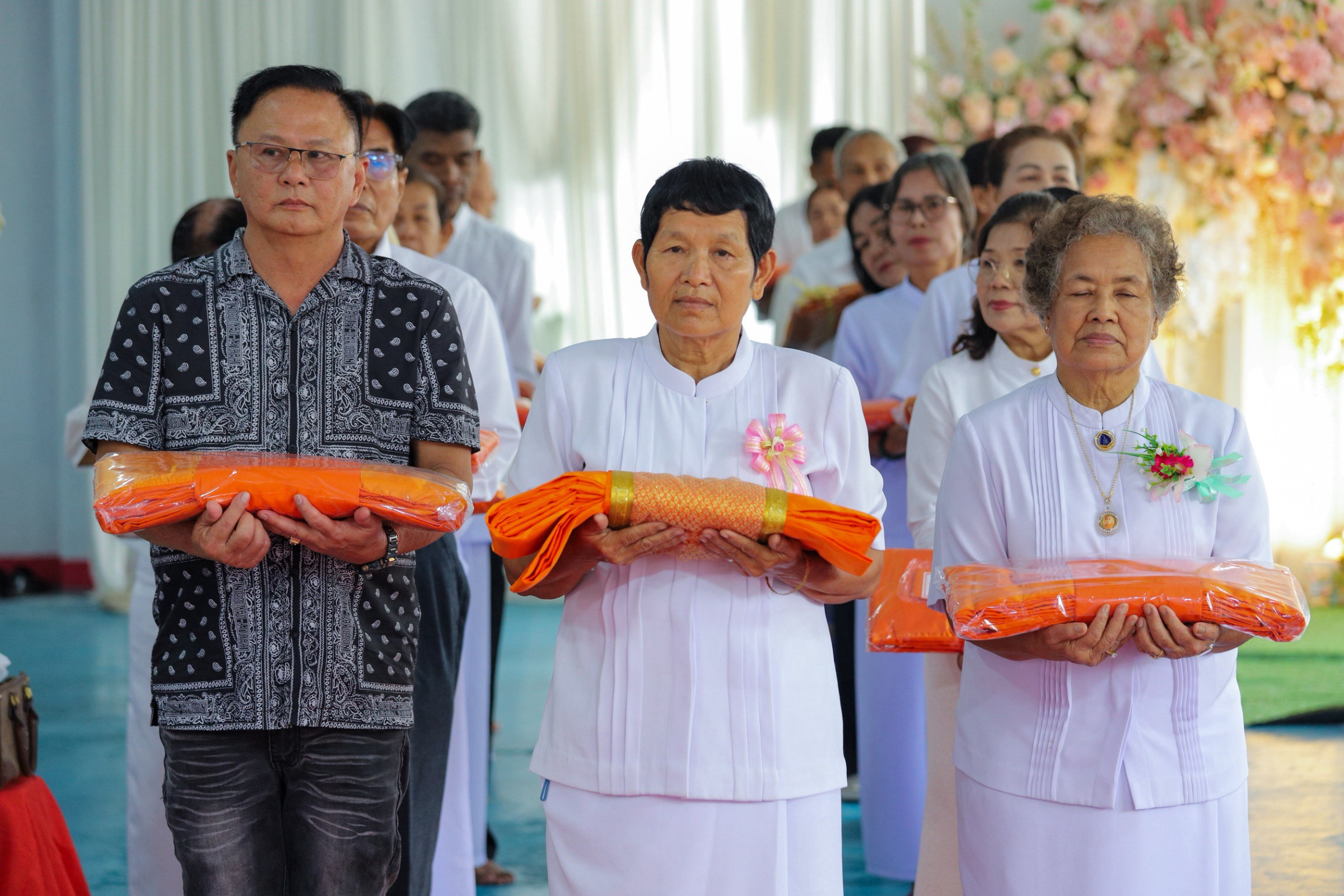 ภาพร่วมพิธีกรรมวัดบางภาวนาราม(บางพา)