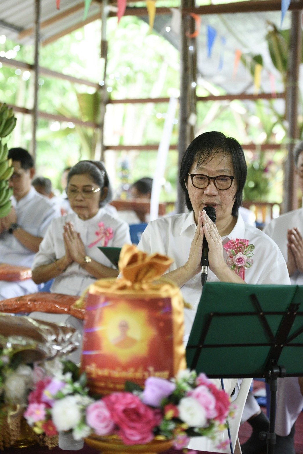 ภาพกล่าวคำถวายกฐินสำนักปฏิบัติธรรมสรรพมงคล