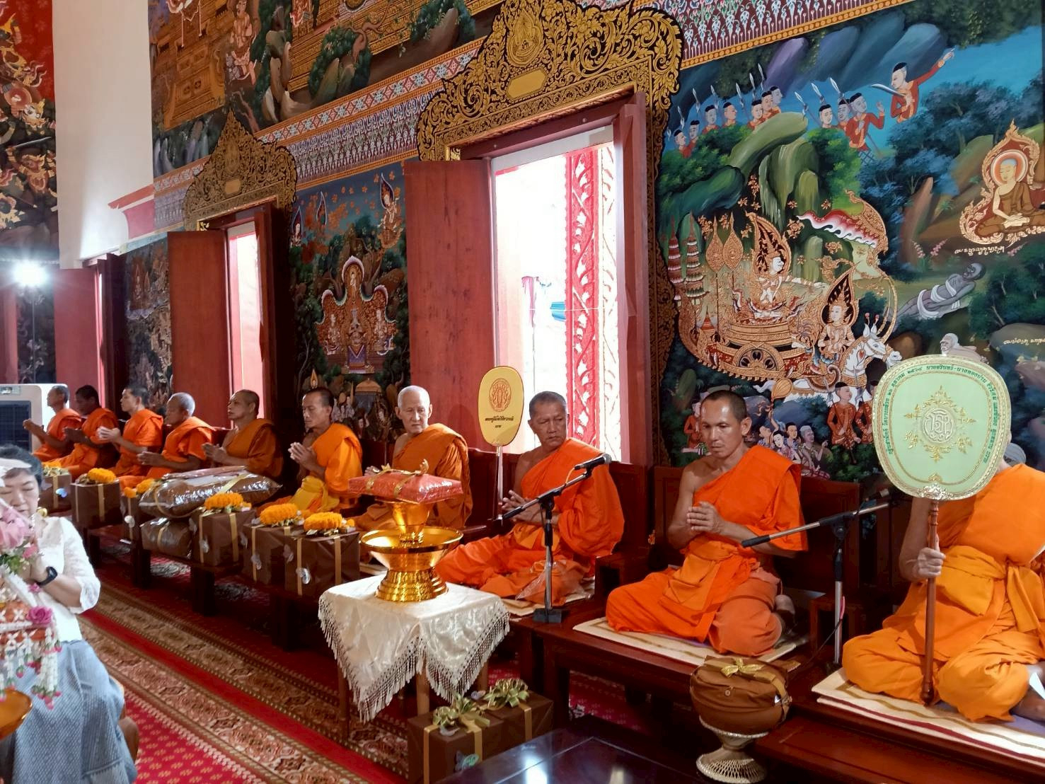 ภาพร่วมพิธีกรรมวัดบางกล้วย