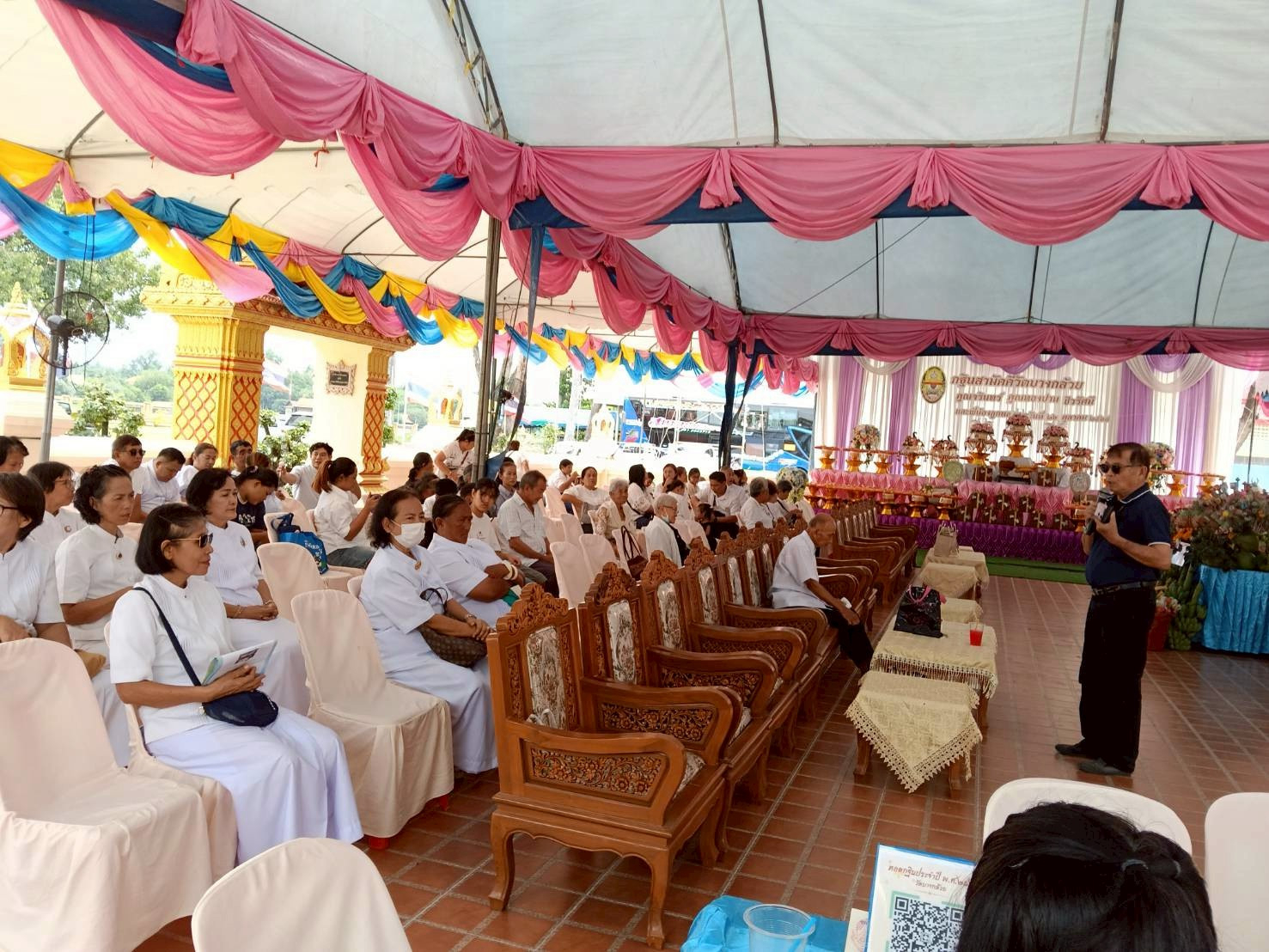 ภาพร่วมพิธีกรรมวัดบางกล้วย