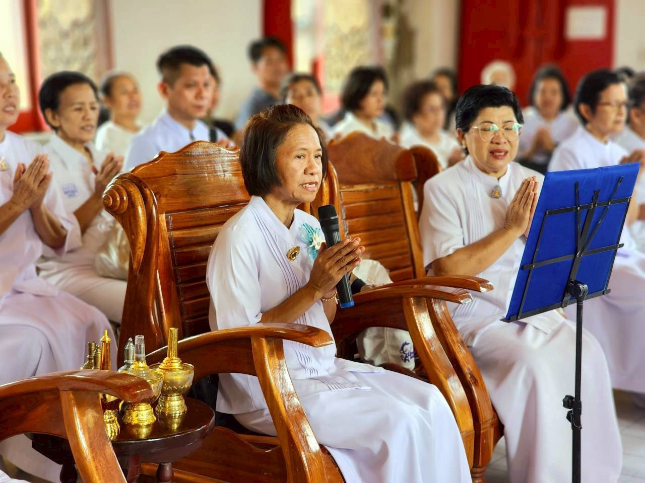 ภาพกล่าวคำถวายกฐินวัดใหญ่