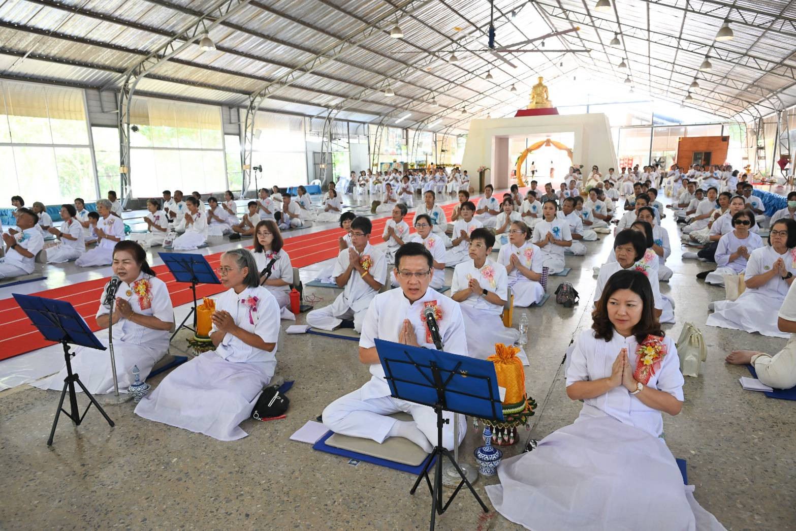 ภาพกล่าวคำถวายกฐินศูนย์อบรมเยาวชนอุตรดิตถ์ (แก้วพฤกษา)