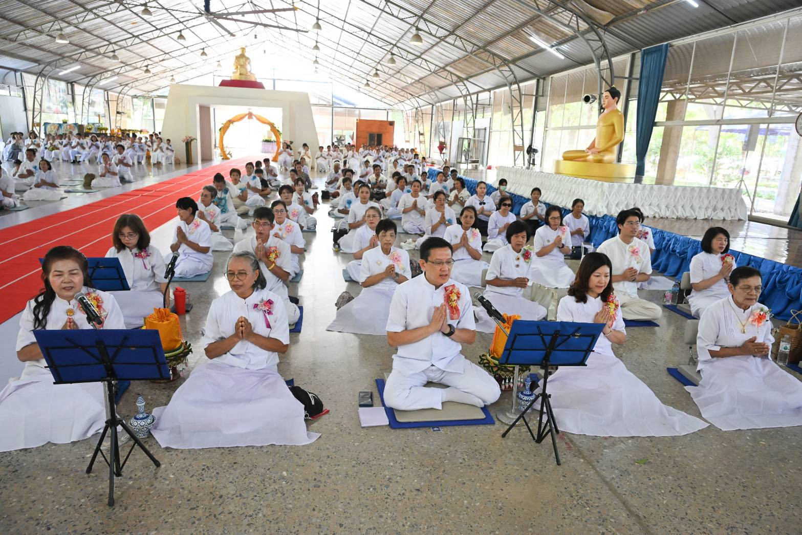 ภาพร่วมพิธีกรรมศูนย์อบรมเยาวชนอุตรดิตถ์ (แก้วพฤกษา)