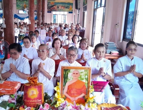 ภาพร่วมพิธีกรรมวัดจอมศรี