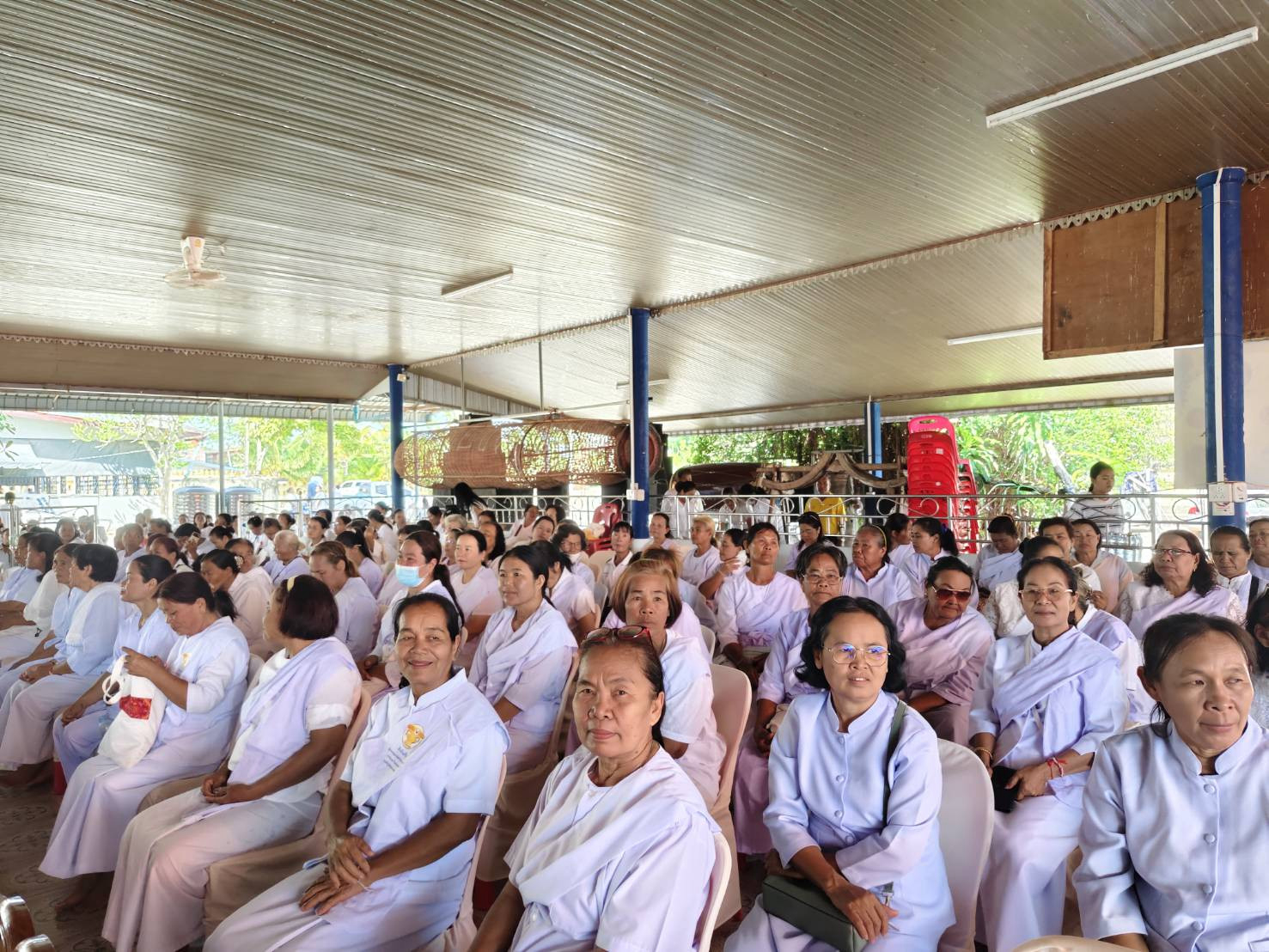 ภาพร่วมพิธีกรรมวัดศาลาหนองขอน