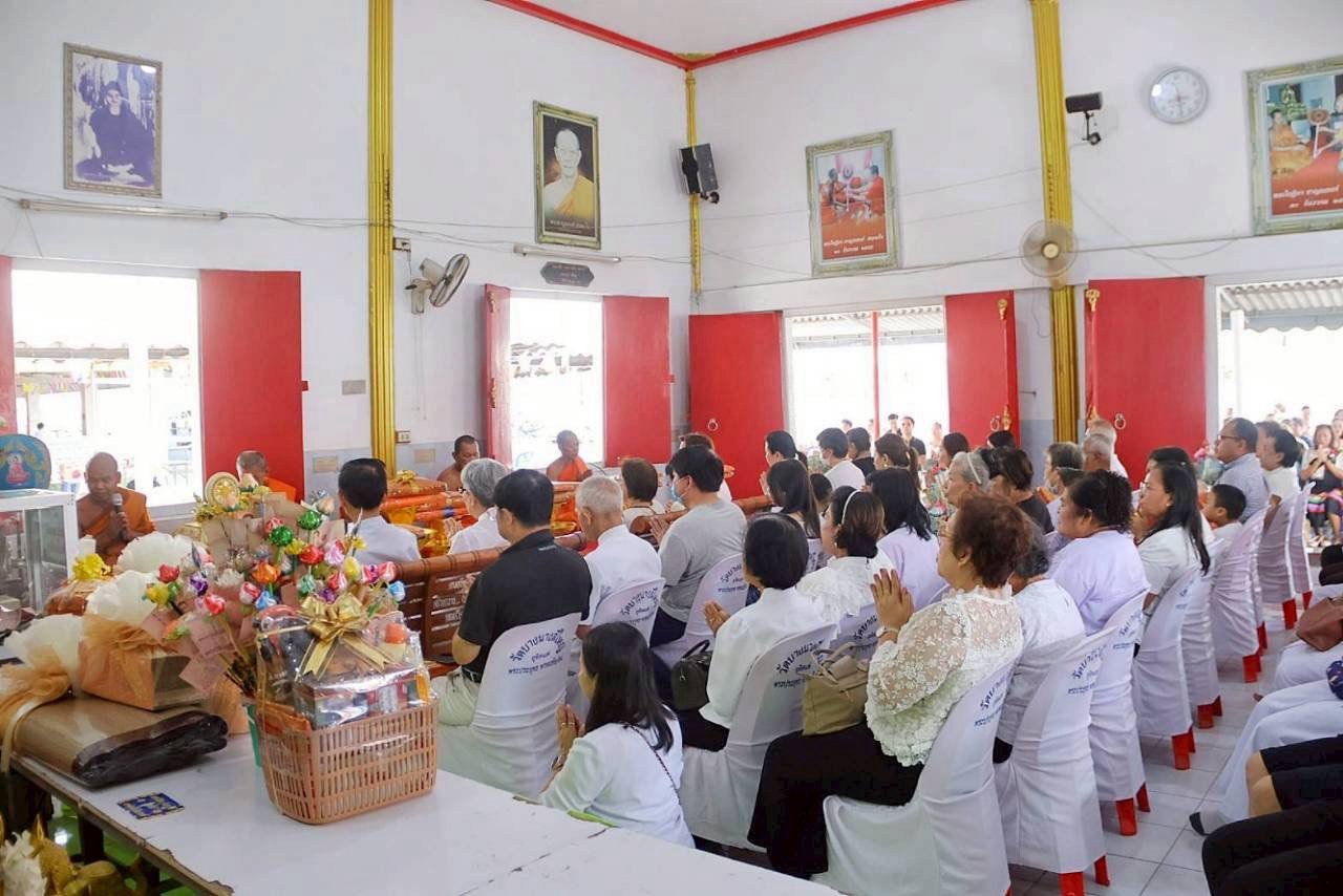 ภาพร่วมพิธีกรรมวัดป่ากิตติภาวนา