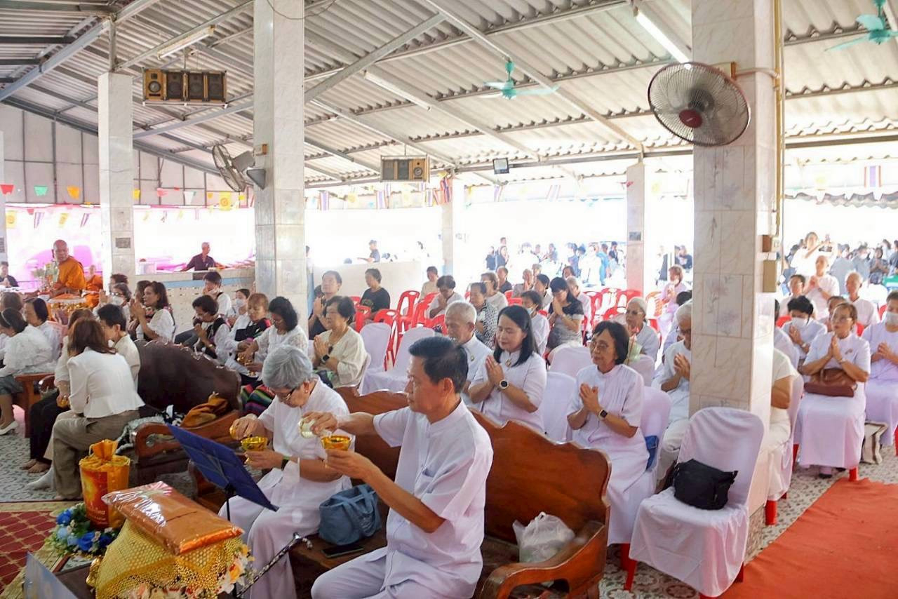 ภาพร่วมพิธีกรรมวัดป่ากิตติภาวนา