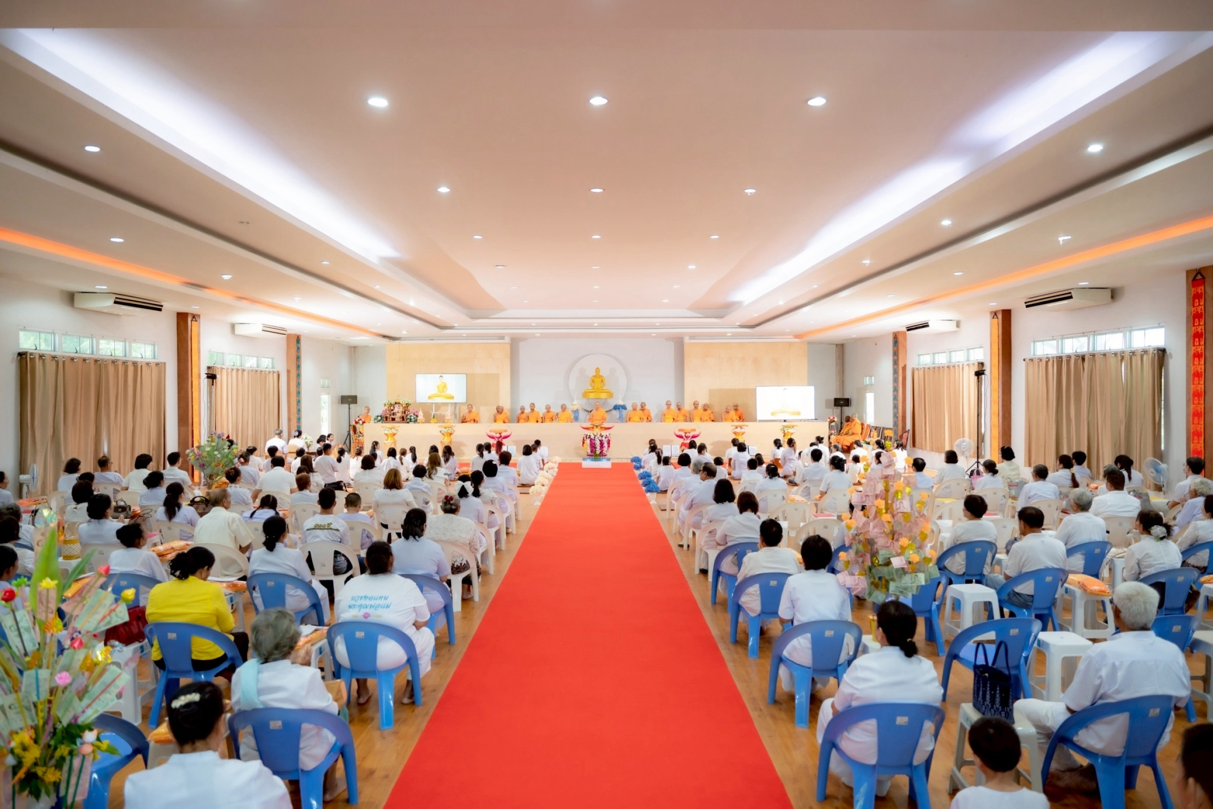 ภาพร่วมพิธีกรรมศูนย์อบรมเยาวชนวังเจ้า จังหวัดตาก