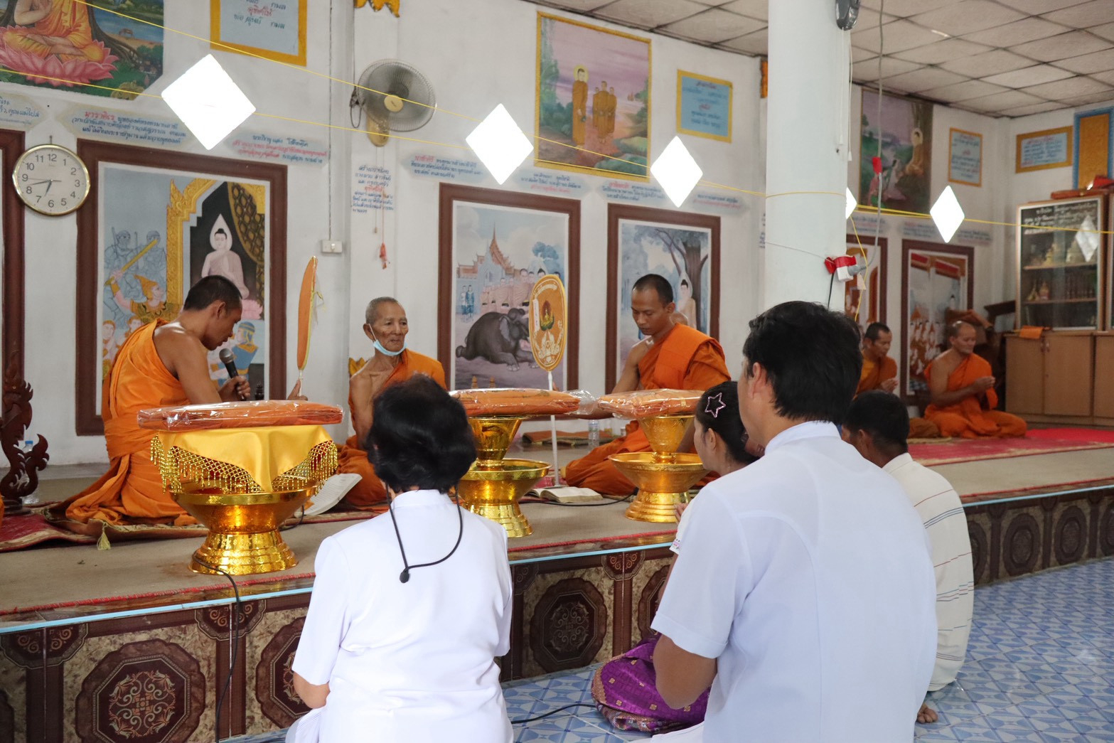 ภาพร่วมพิธีกรรมวัดหงอนไก่