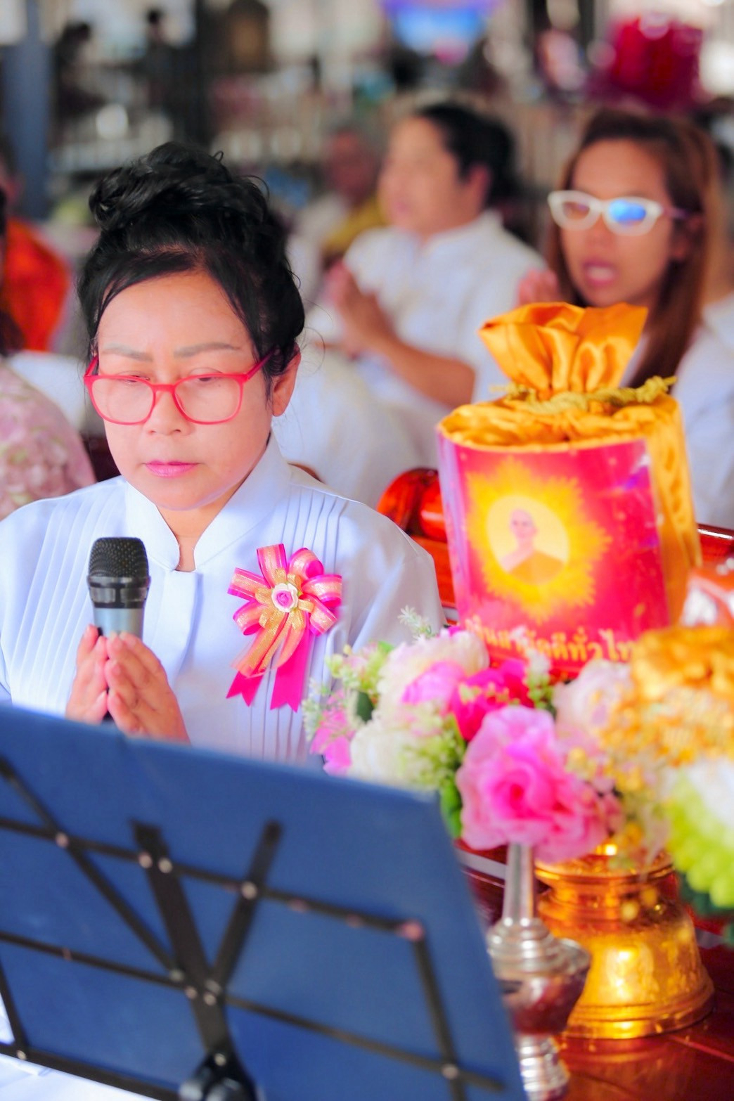 ภาพกล่าวคำถวายกฐินสำนักปฏิบัติธรรมนาคนิโครธาราม