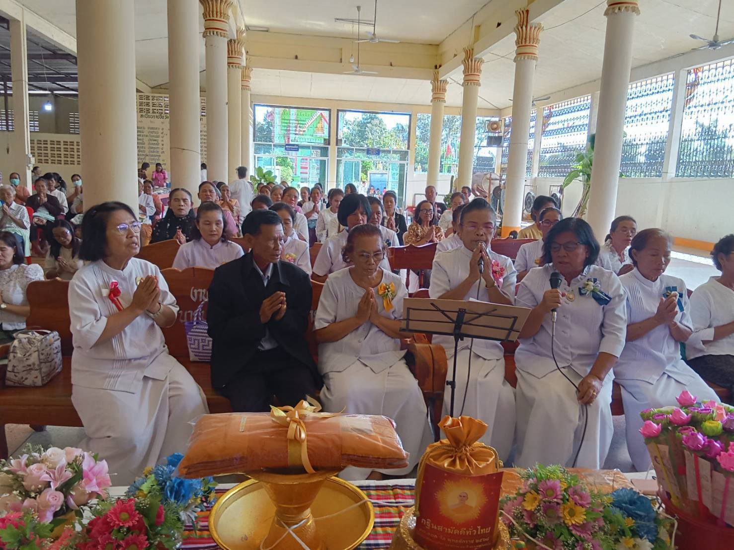 ภาพกล่าวคำถวายกฐินวัดเชตุดรวนาราม