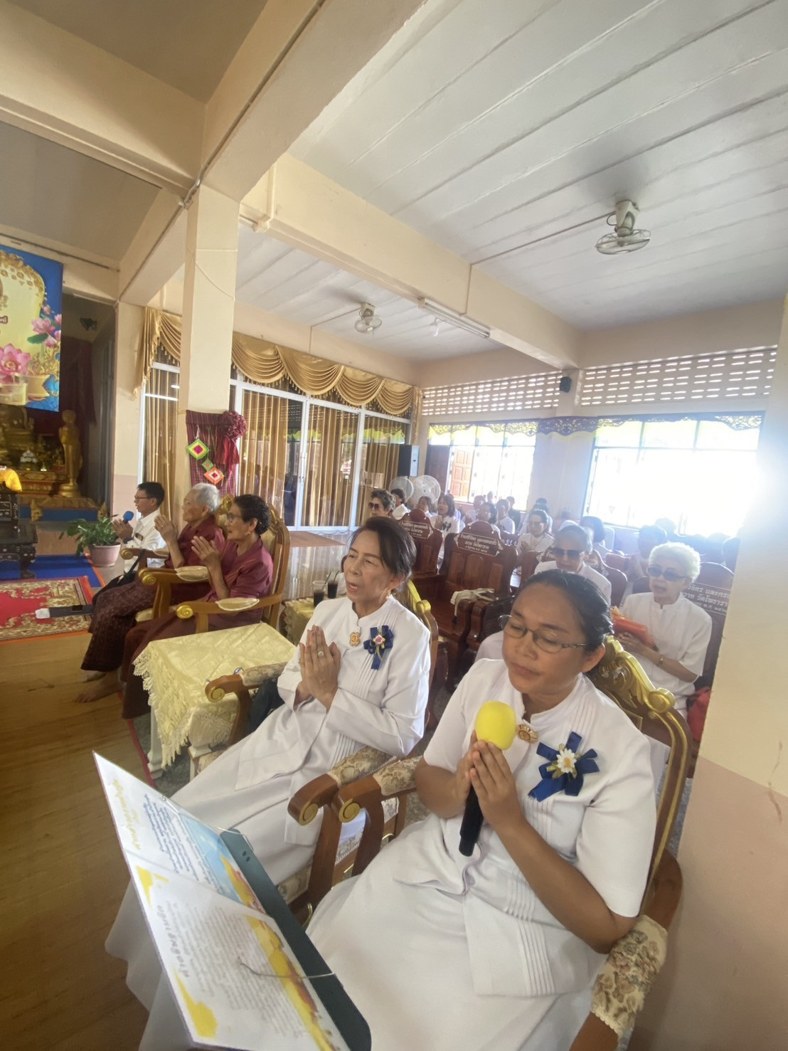 ภาพกล่าวคำถวายกฐินวัดโพธาราม