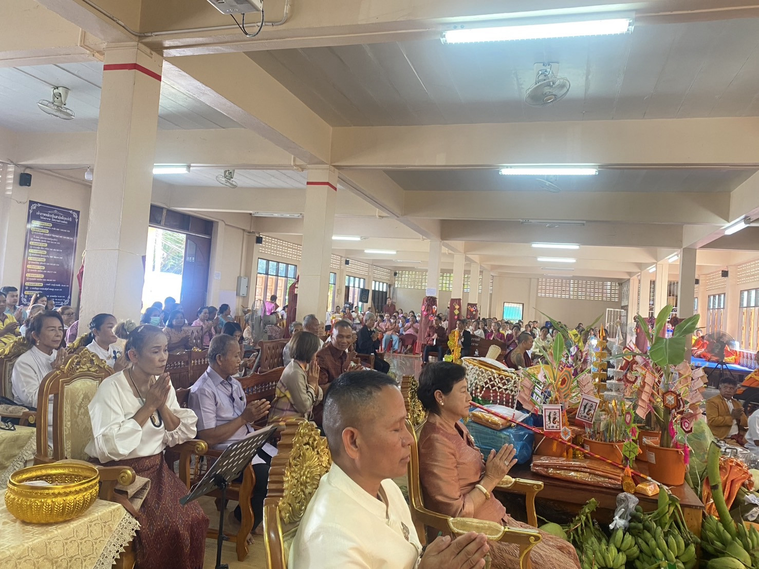 ภาพร่วมพิธีกรรมวัดโพธาราม