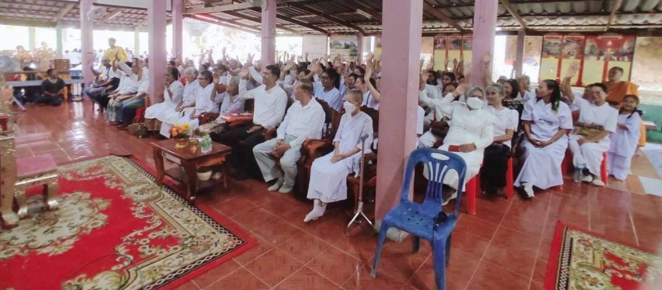 ภาพร่วมพิธีกรรมวัดคีรีไพรสณฑ์