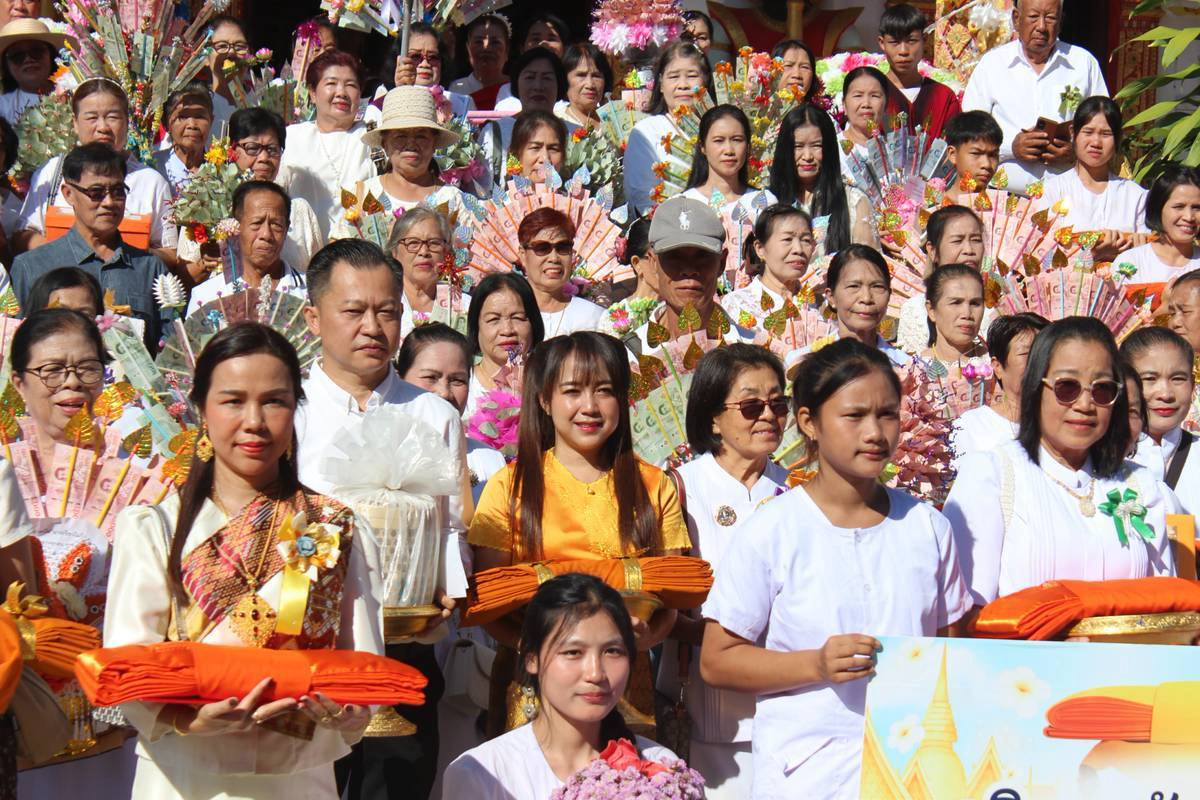 ภาพร่วมพิธีกรรมวัดสบหารเหนือ