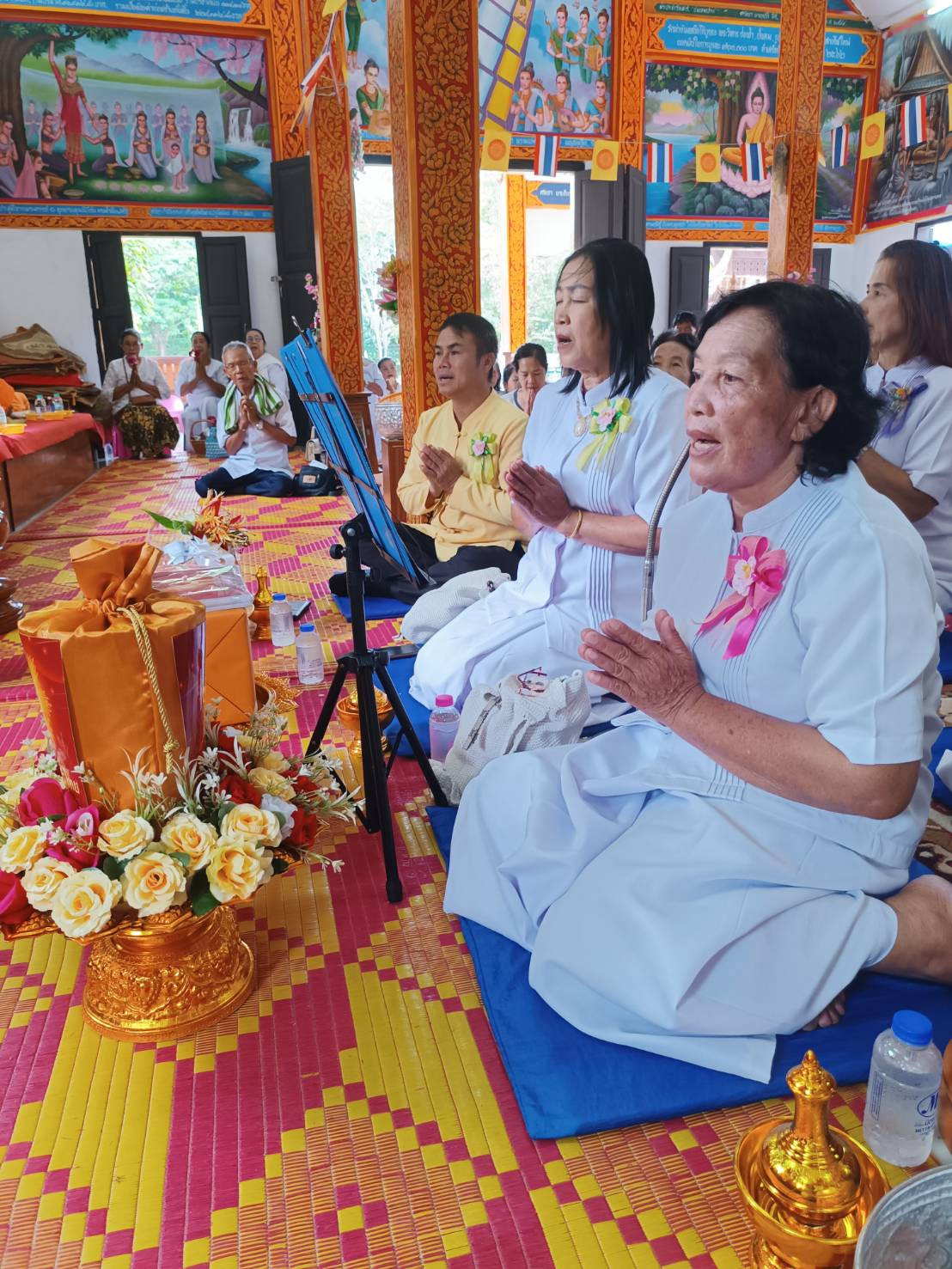 ภาพกล่าวคำถวายกฐินวัดท่าข้ามเหนือ