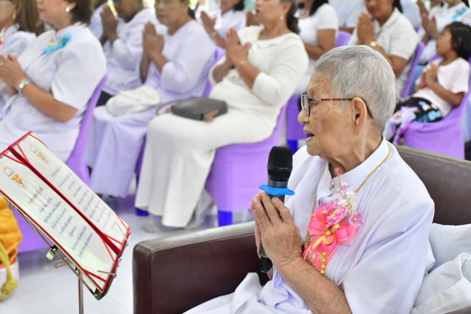 ภาพกล่าวคำถวายกฐินศูนย์ปฏิบัติธรรมจังหวัดสตูล