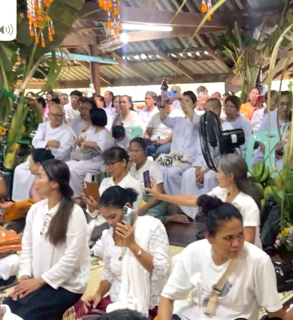 ภาพร่วมพิธีกรรมสำนักป่าสุญญตาราม