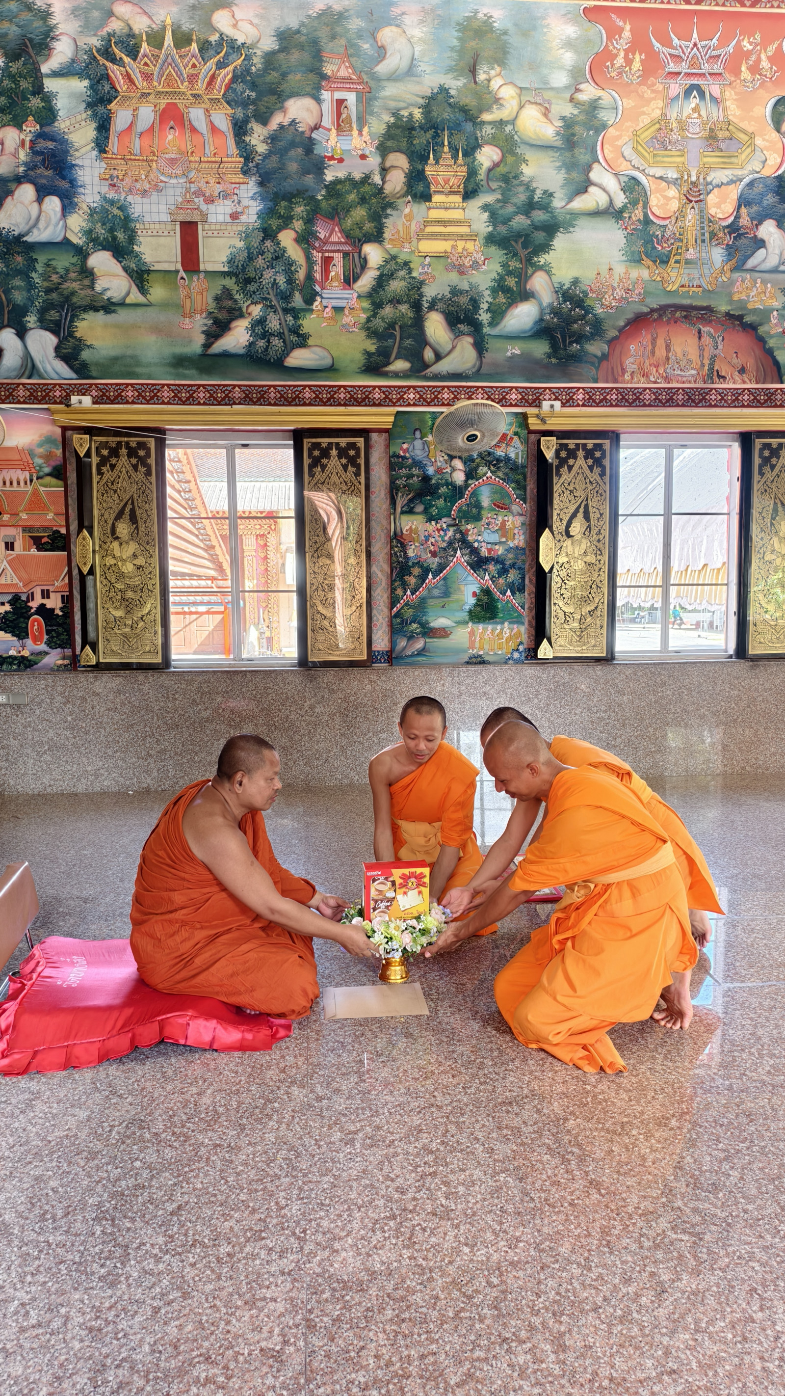 ภาพร่วมพิธีกรรมวัดโภคาจุฑามาตย์