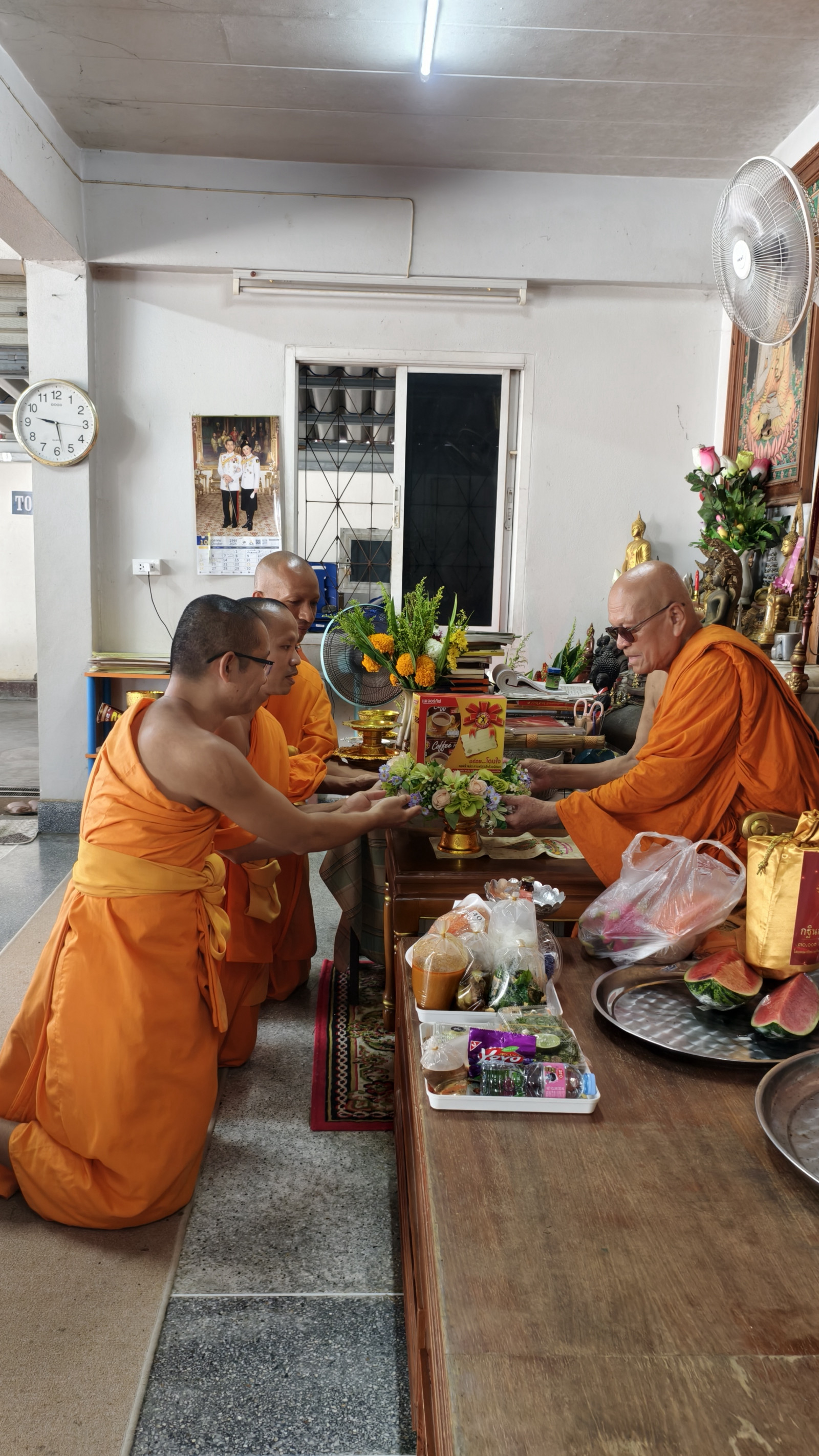 ภาพกล่าวคำถวายกฐินวัดแก้วโกรวาราม