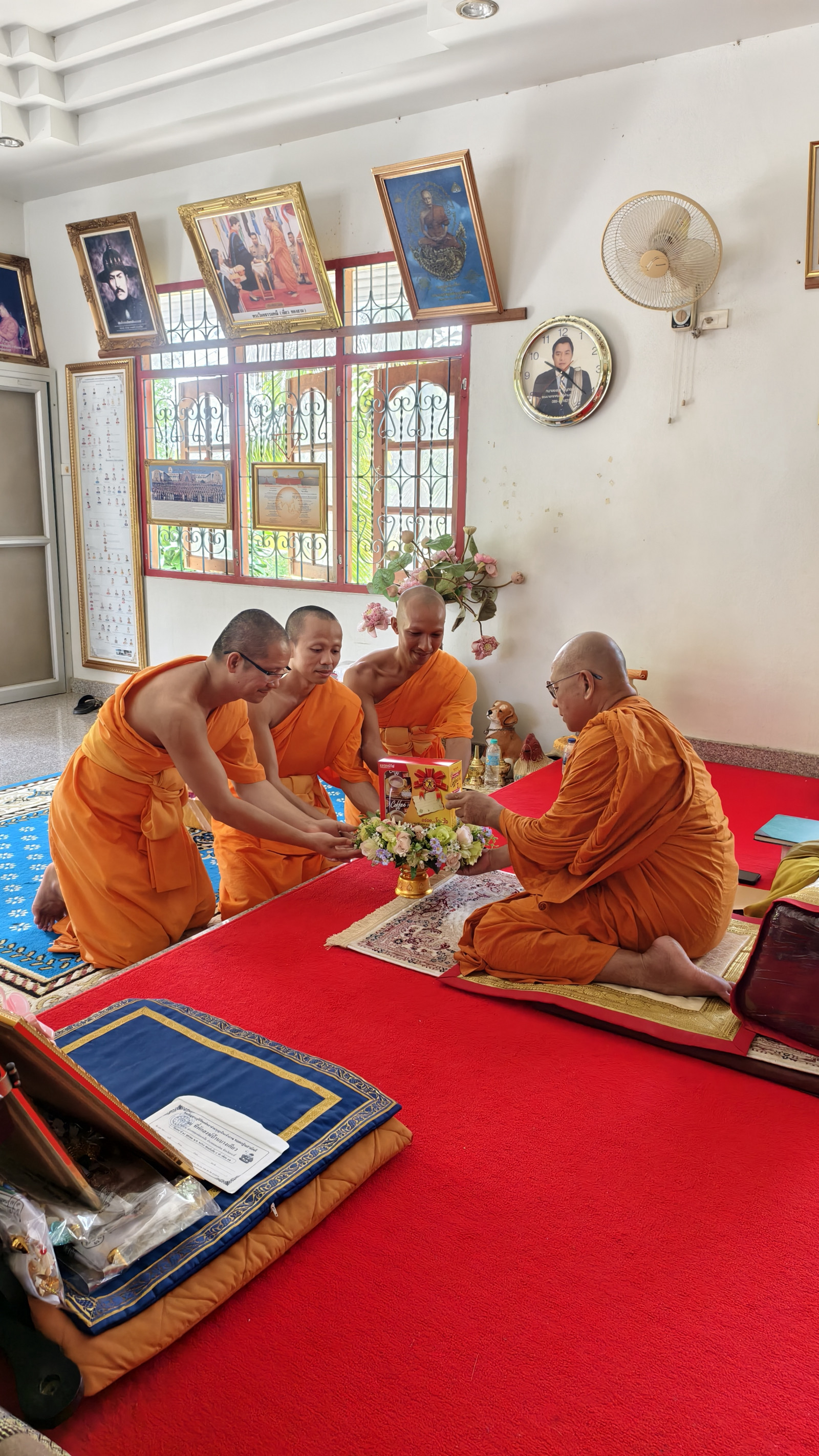 ภาพกล่าวคำถวายกฐินวัดกระบี่น้อย