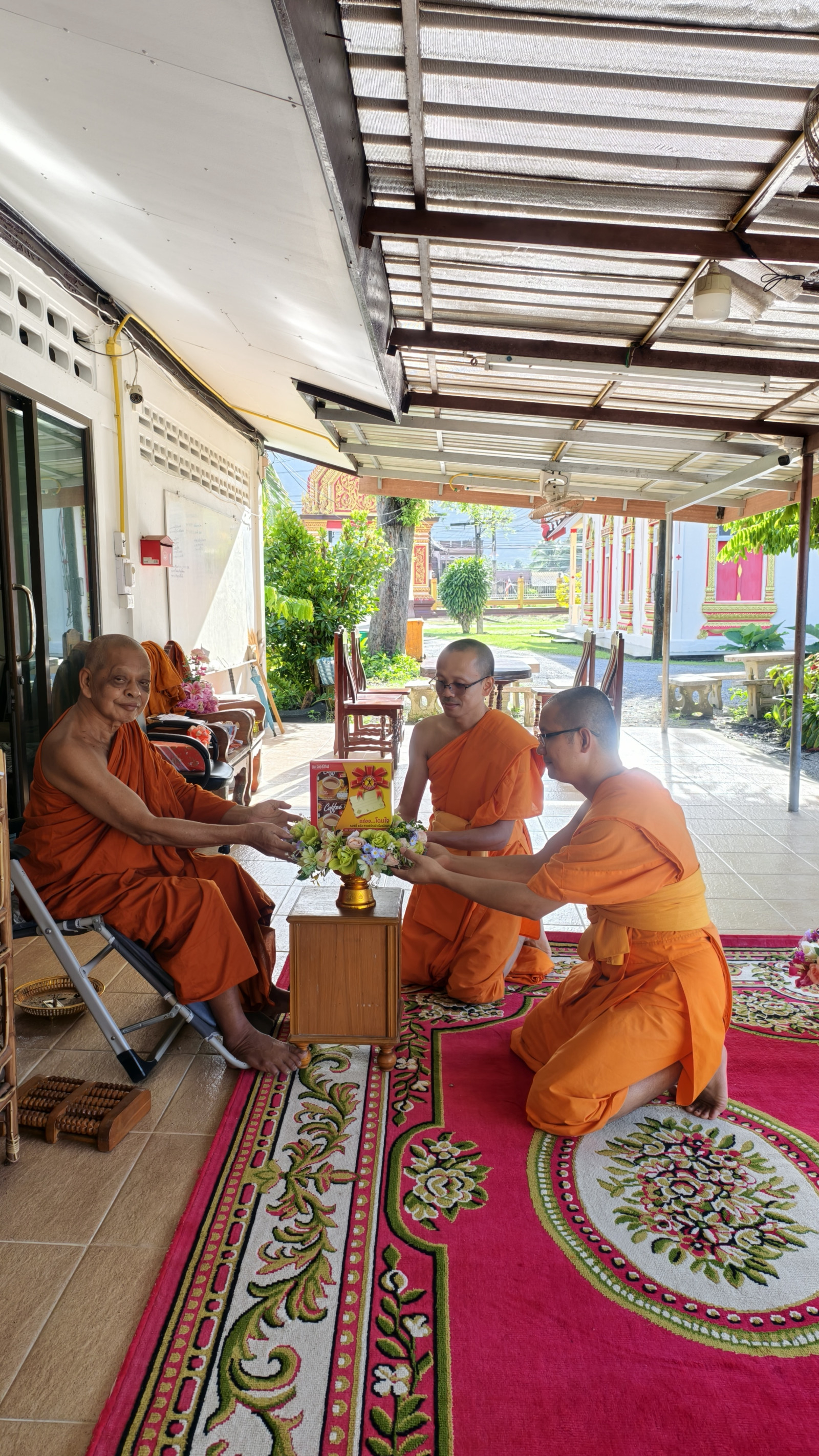 ภาพร่วมพิธีกรรมวัดนิคมสโมสร