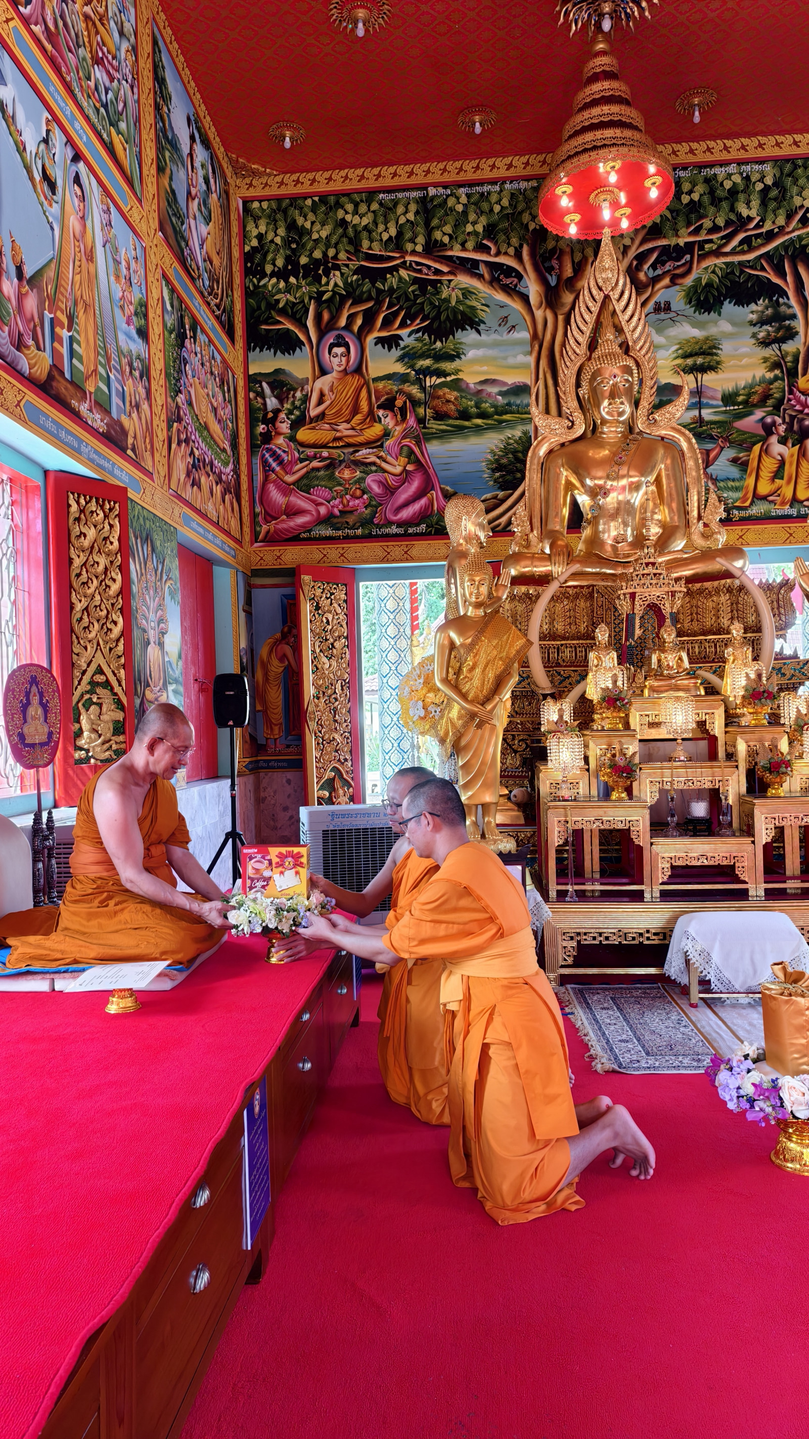 ภาพกล่าวคำถวายกฐินวัดประชุมโยธี