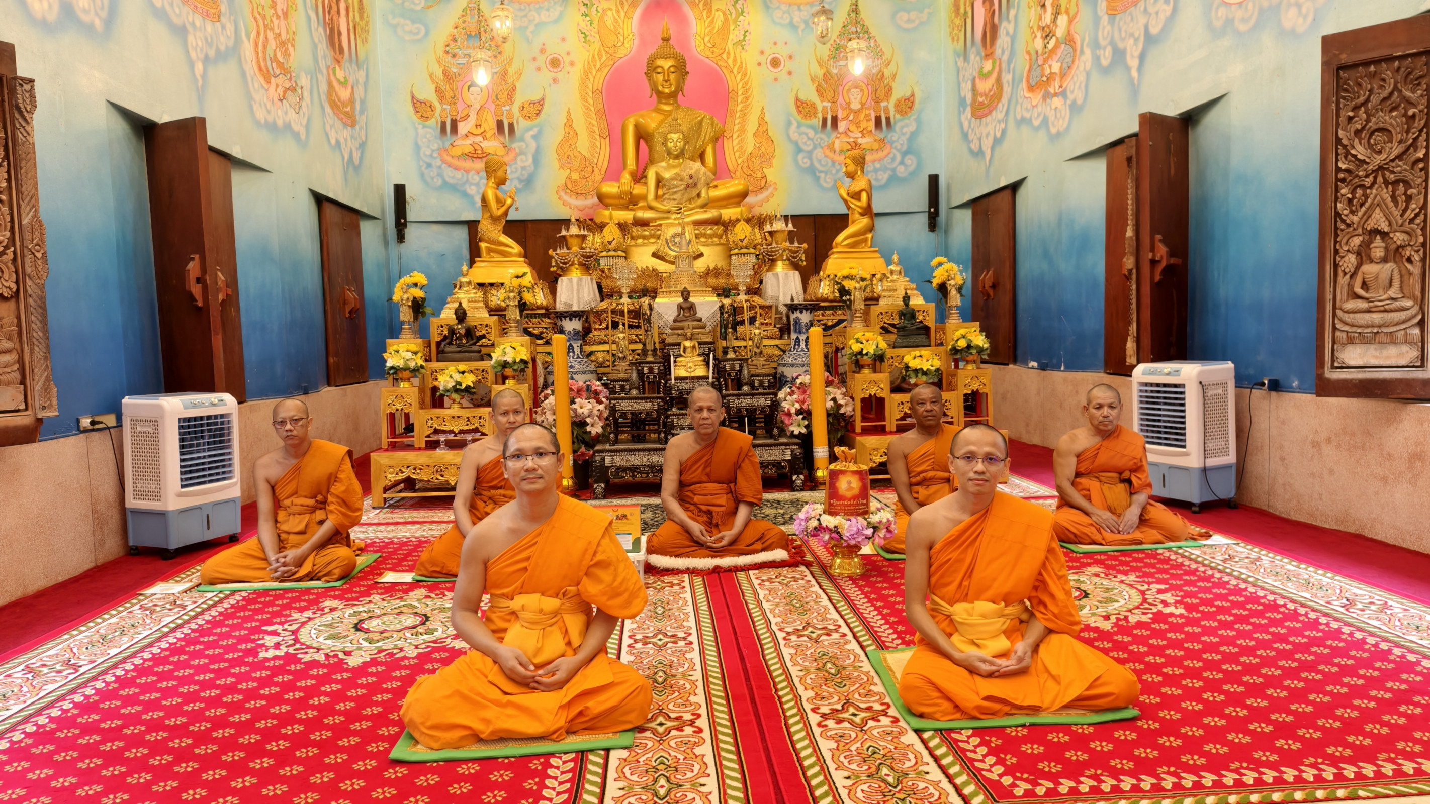 ภาพร่วมพิธีกรรมวัดสามัคคีธรรม