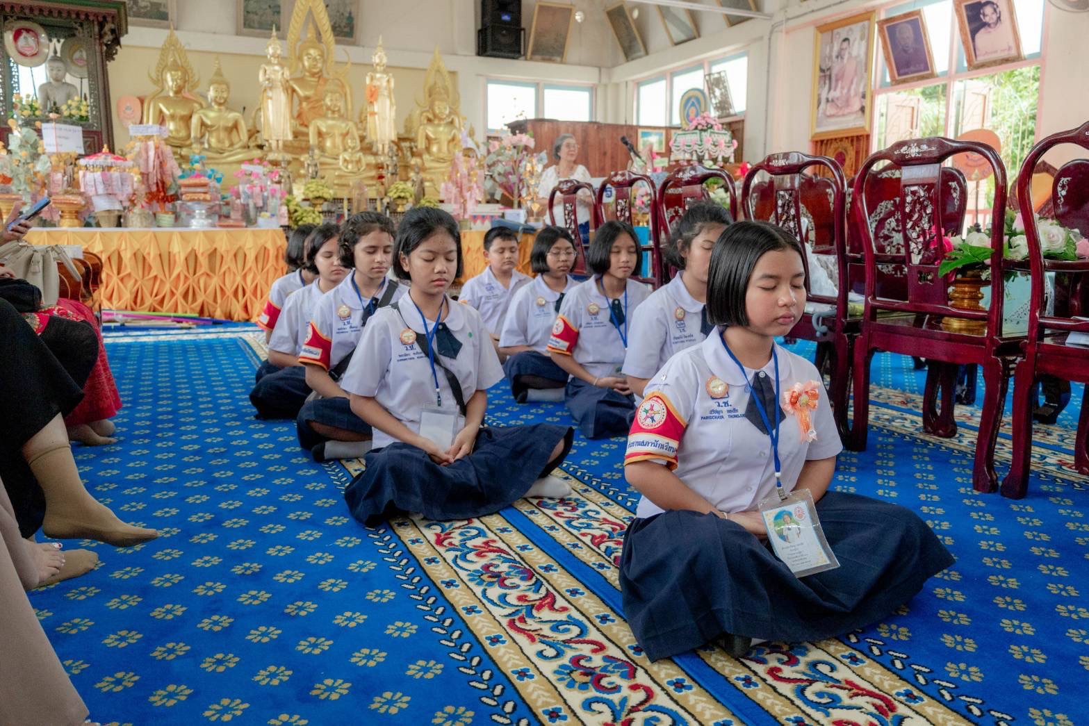 ภาพร่วมพิธีกรรมวัดดอนแย้