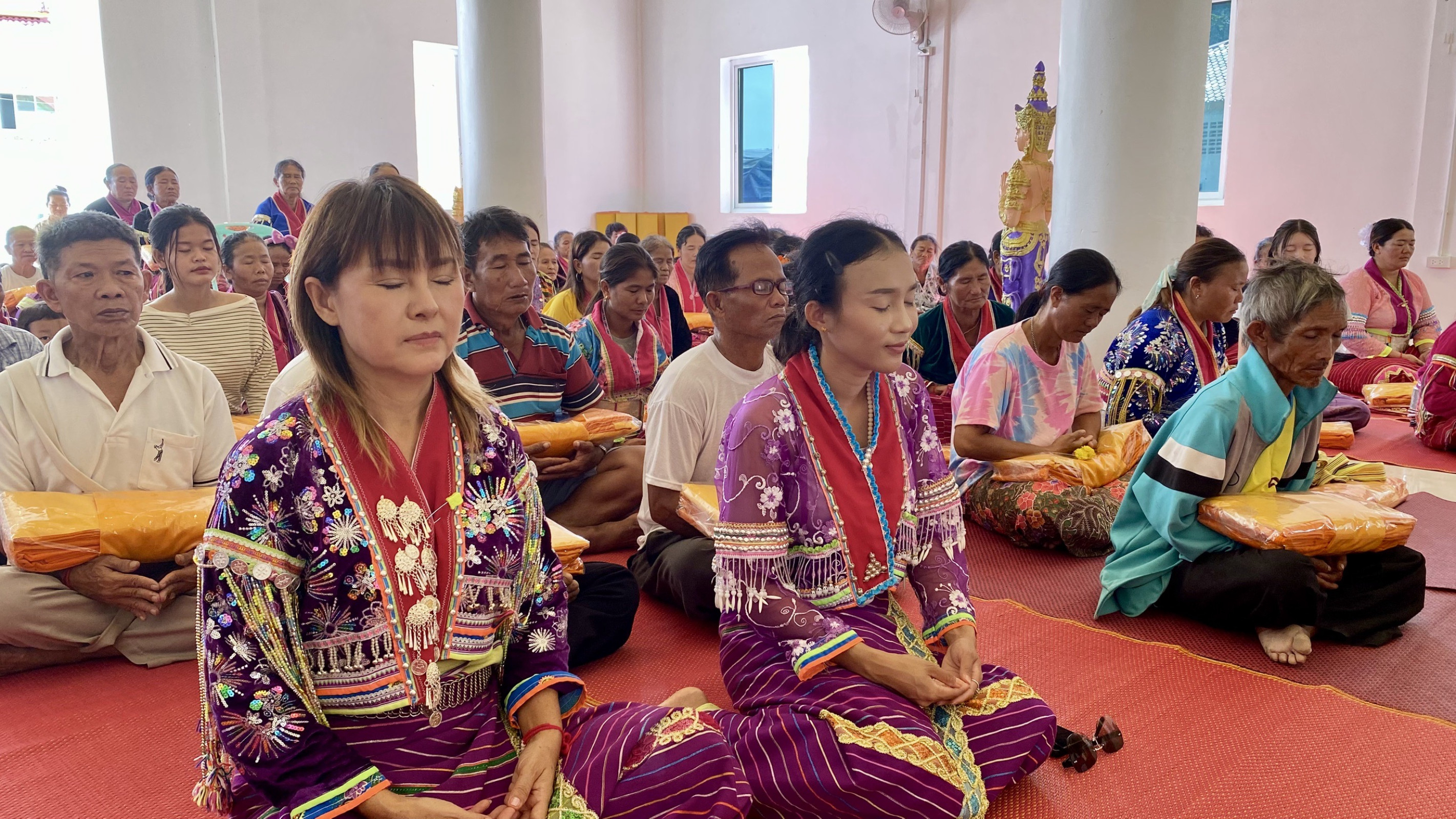 ภาพร่วมพิธีกรรมสำนักสงฆ์พระเจ้าทันใจ