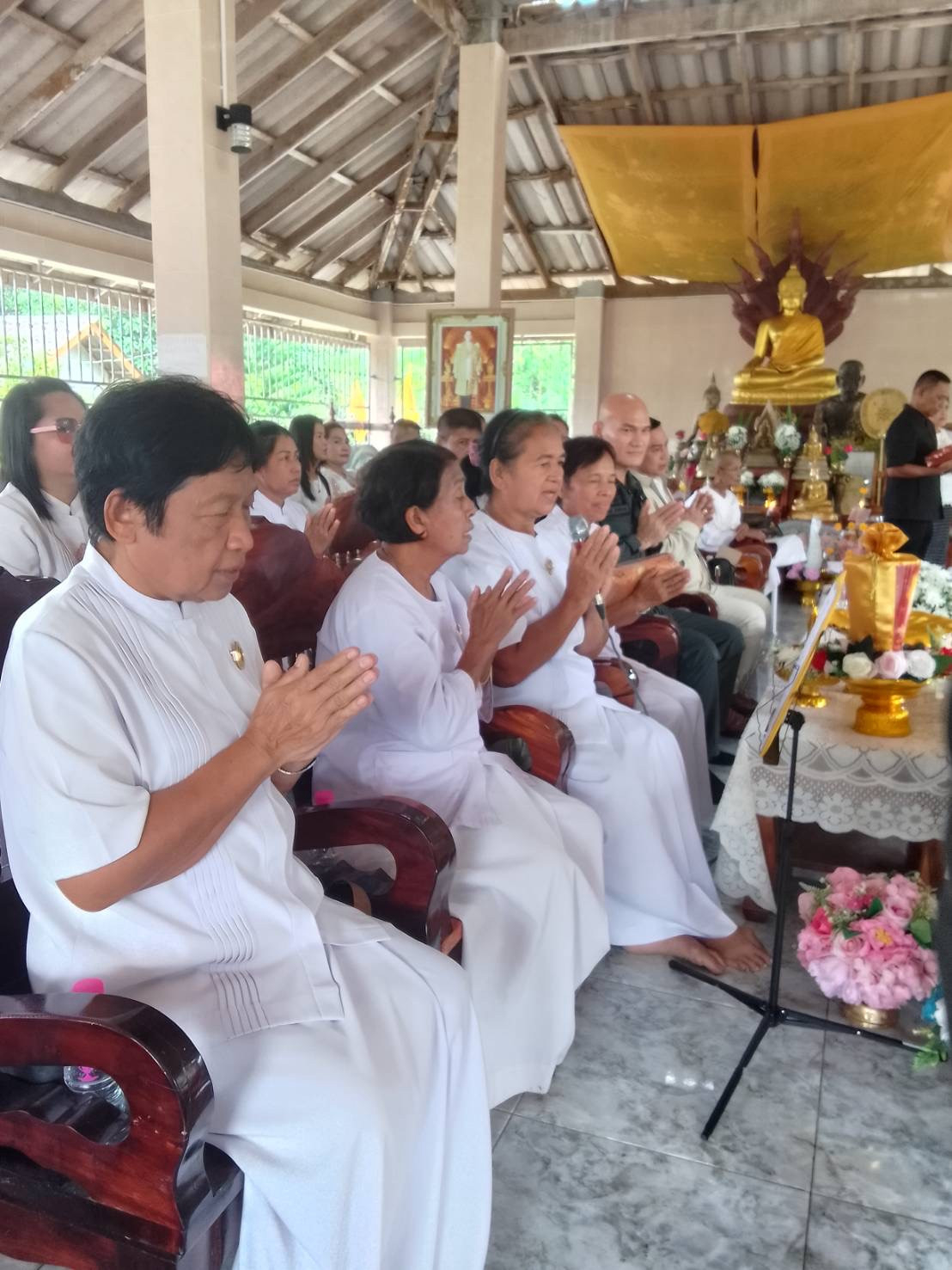 ภาพกล่าวคำถวายกฐินวัดหลวงปู่อิ่มวิปัสสนาราม