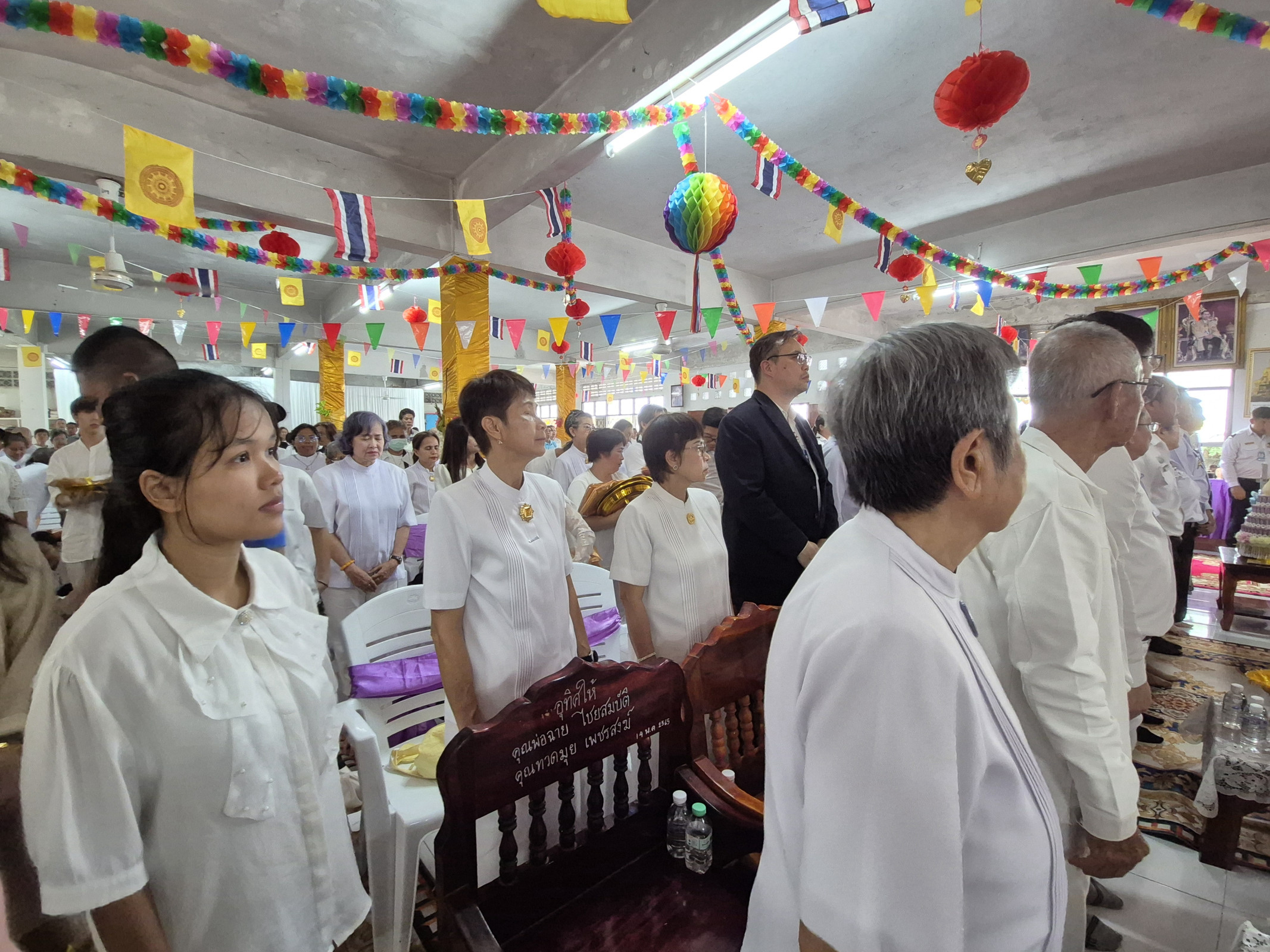 ภาพร่วมพิธีกรรมวัดชัยชนะสงคราม