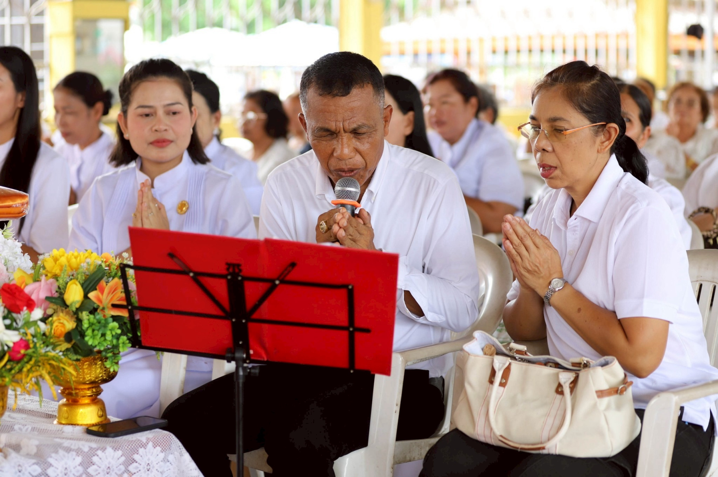 ภาพกล่าวคำถวายกฐินวัดท่านางพรหม