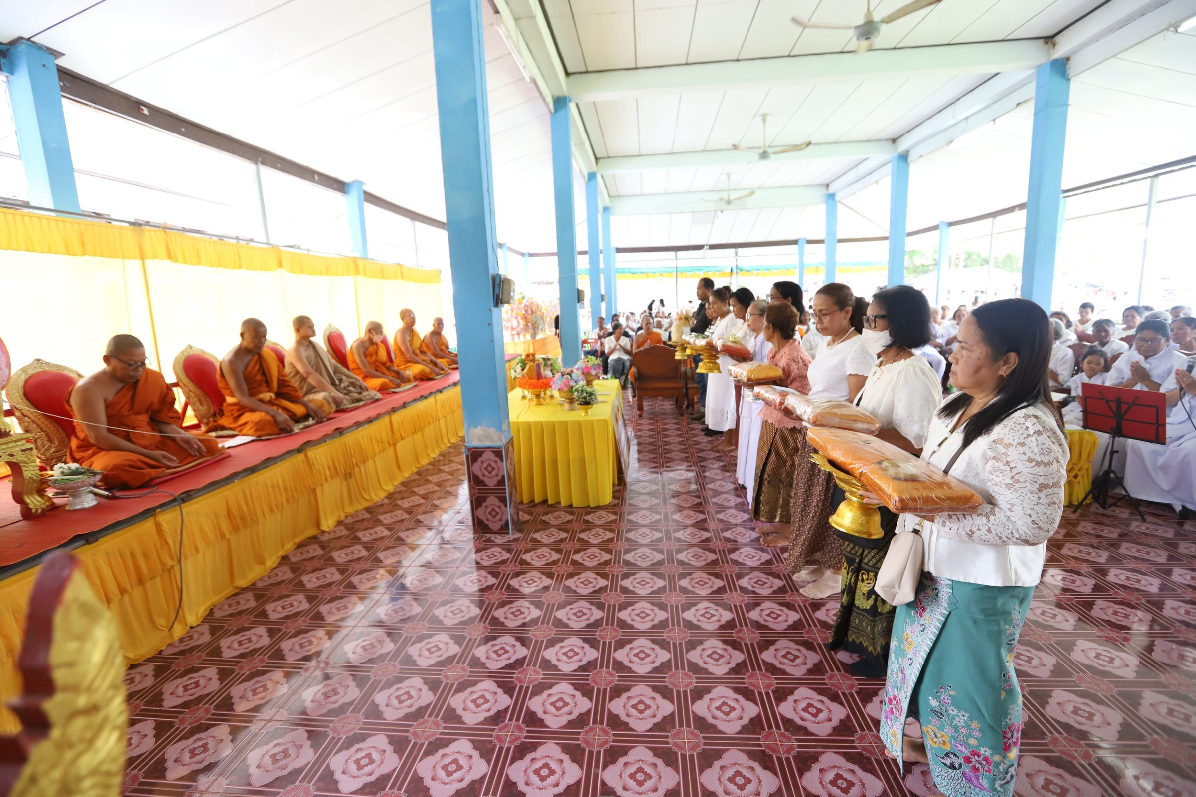 ภาพร่วมพิธีกรรมวัดไทรงาม