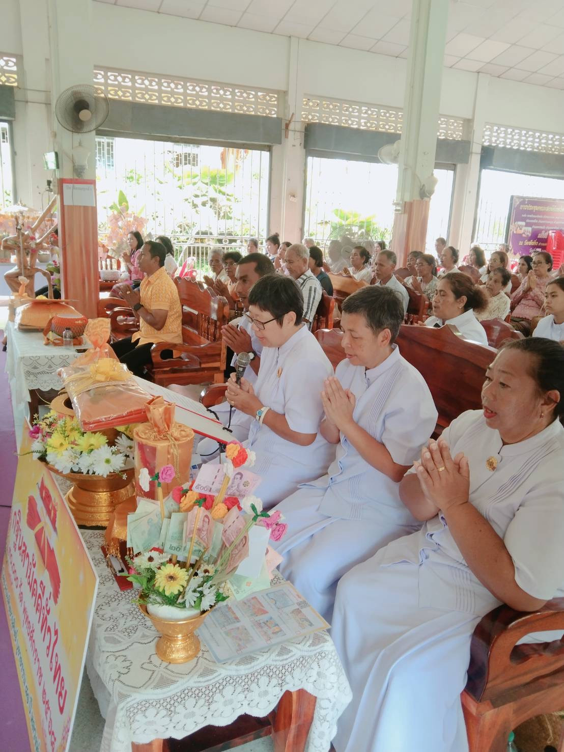 ภาพกล่าวคำถวายกฐินวัดพังกิ่ง