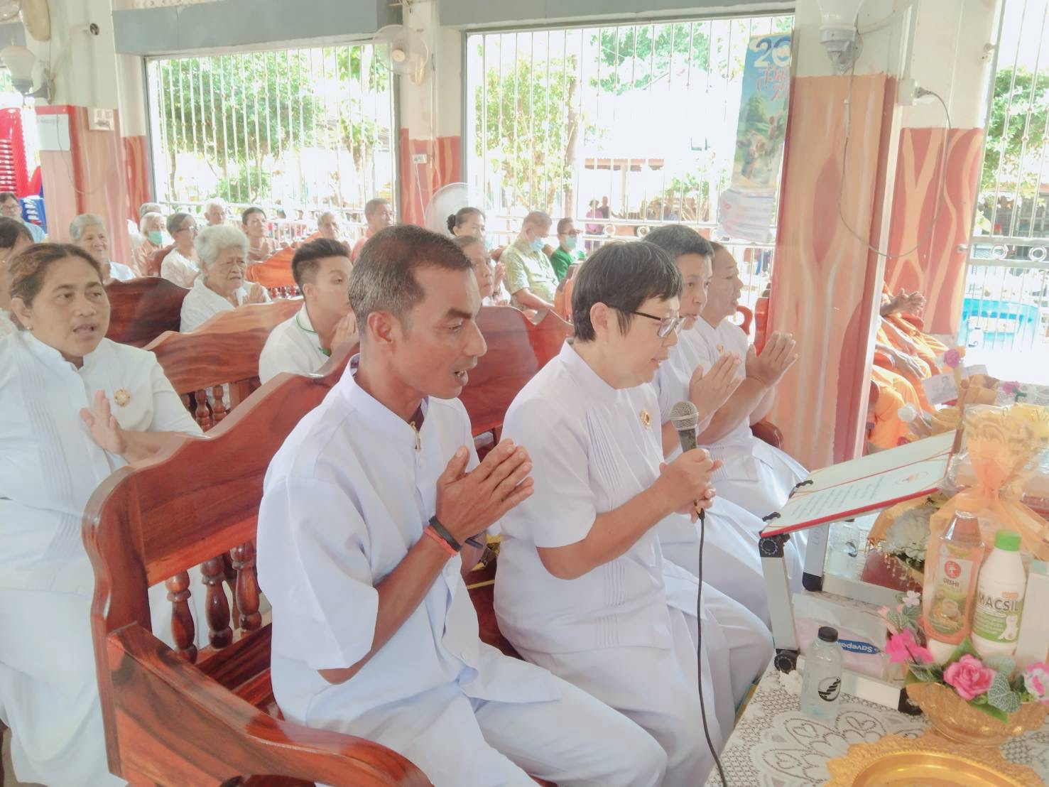 ภาพร่วมพิธีกรรมวัดพังกิ่ง