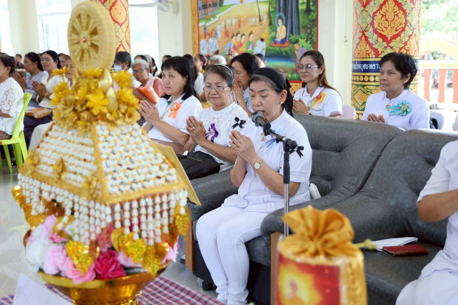 ภาพร่วมพิธีกรรมวัดตลาดไทรเก่า