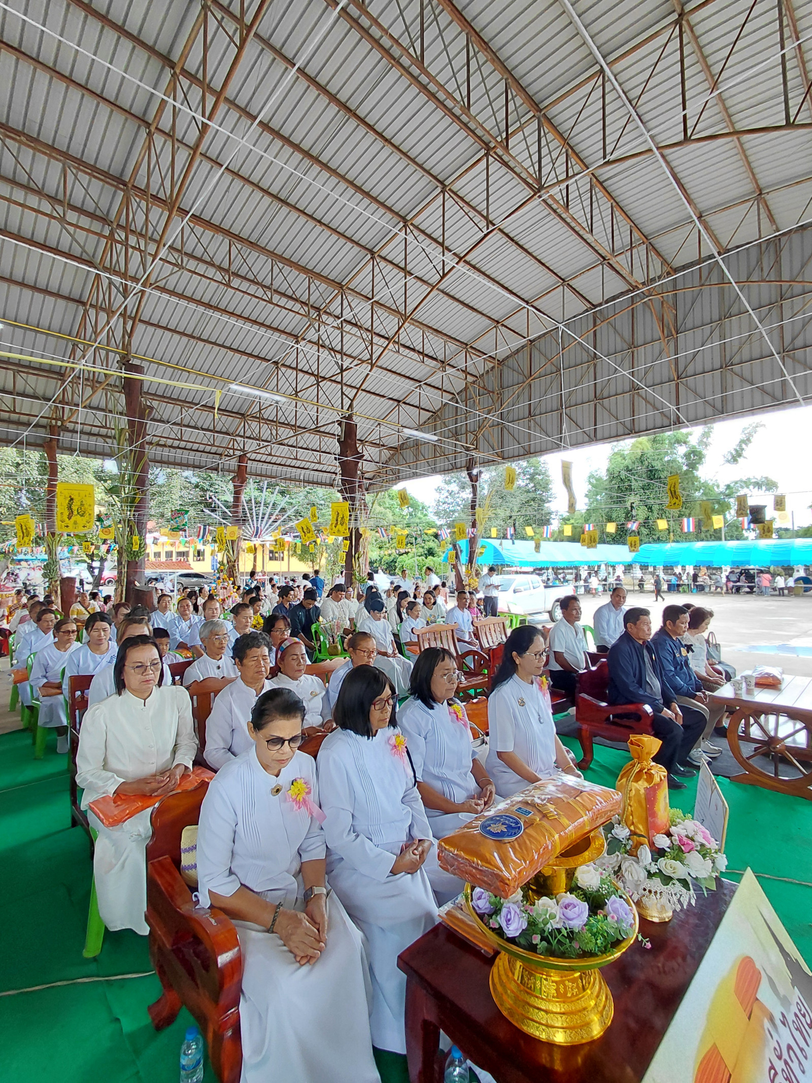 ภาพร่วมพิธีกรรมวัดใหม่บ้านเมืองรัง