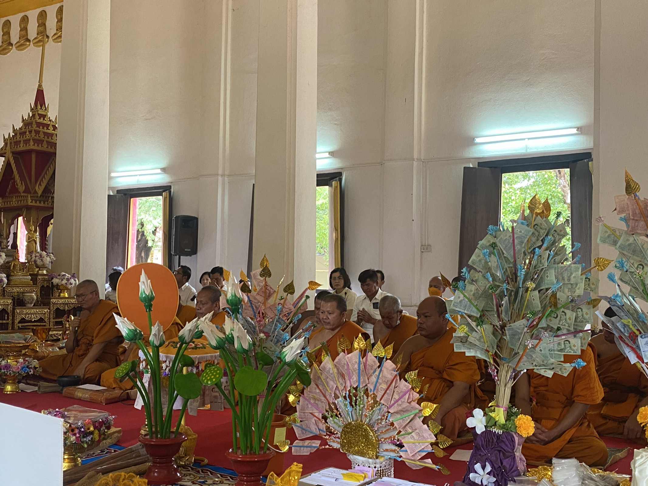 ภาพร่วมพิธีกรรมวัดจุมพลสุทธาวาส