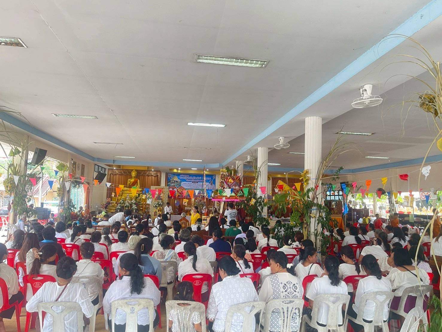 ภาพร่วมพิธีกรรมวัดพันษี