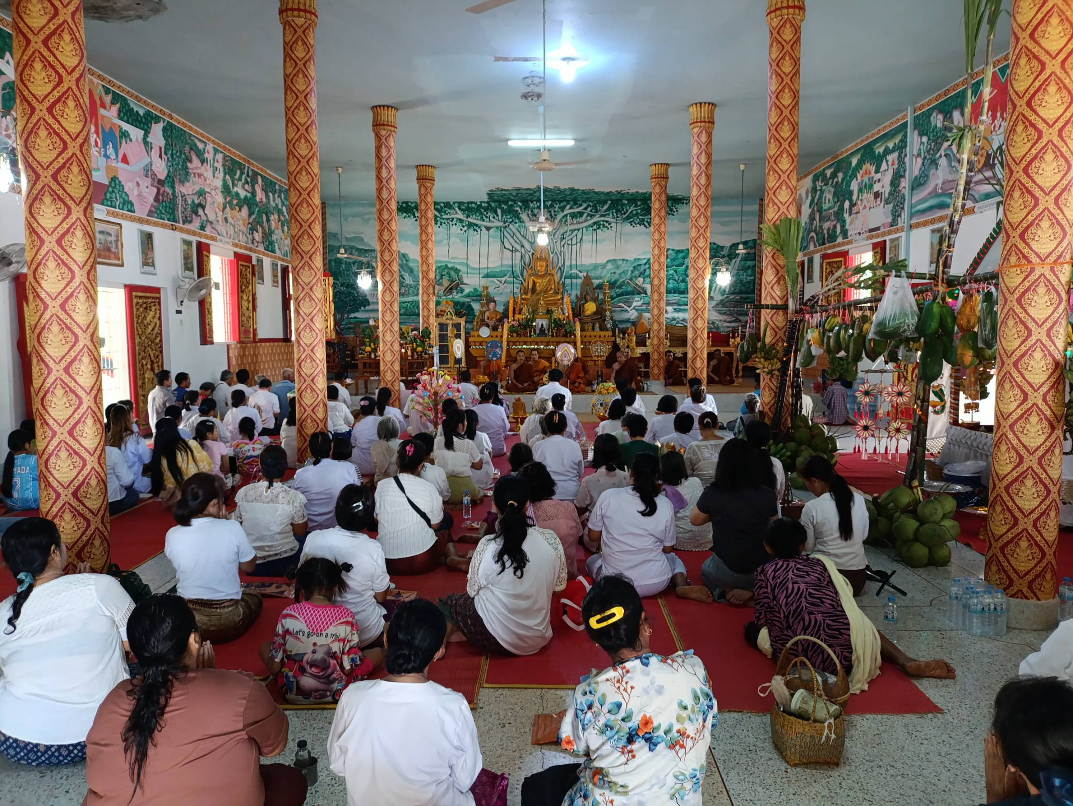 ภาพร่วมพิธีกรรมวัดดอนโด่พุทธาราม