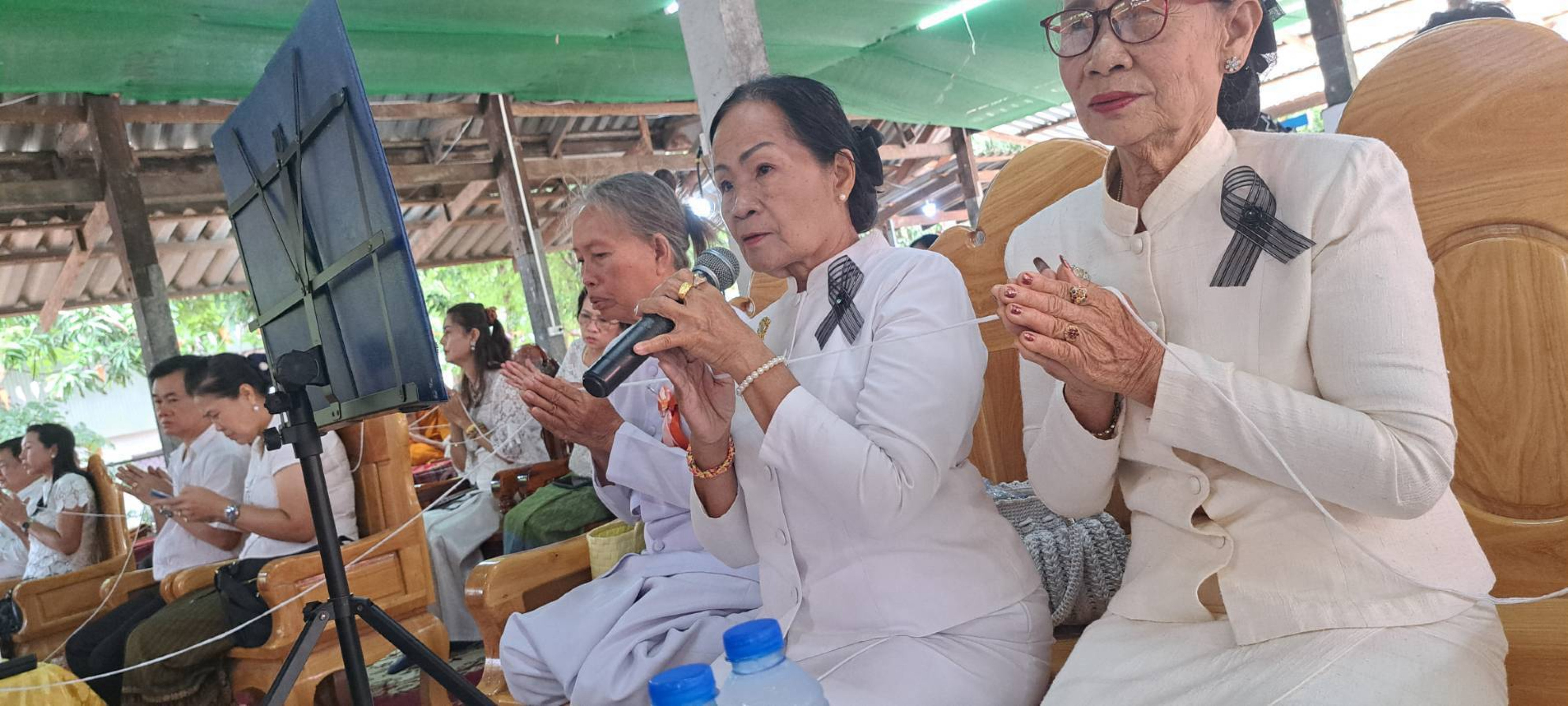 ภาพกล่าวคำถวายกฐินวัดแสงอรุณ