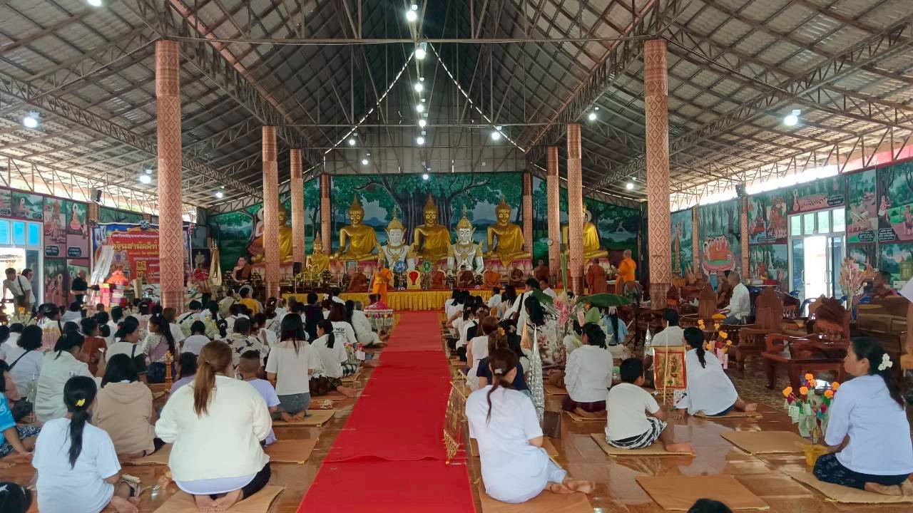 ภาพร่วมพิธีกรรมวัดพรหมาราม