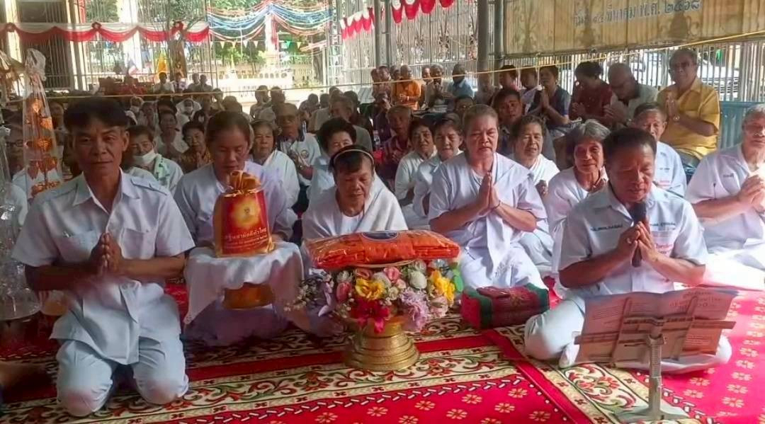 ภาพกล่าวคำถวายกฐินวัดสุวรรณาราม