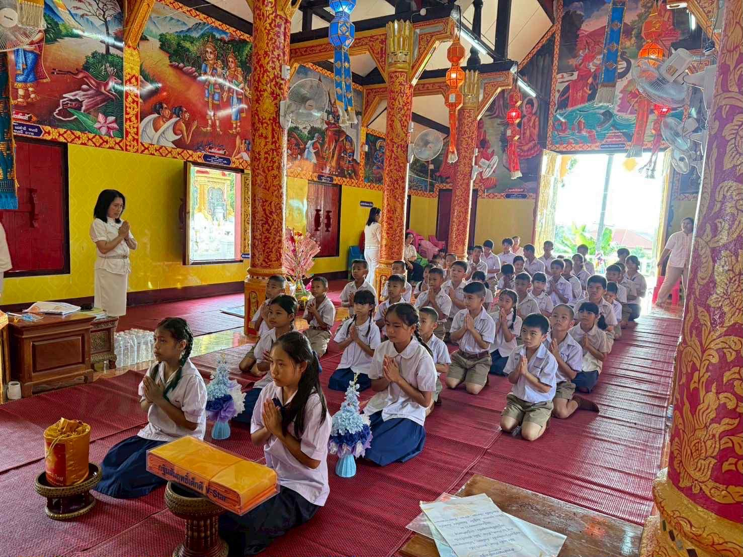 ภาพกล่าวคำถวายกฐินวัดดอยแดน