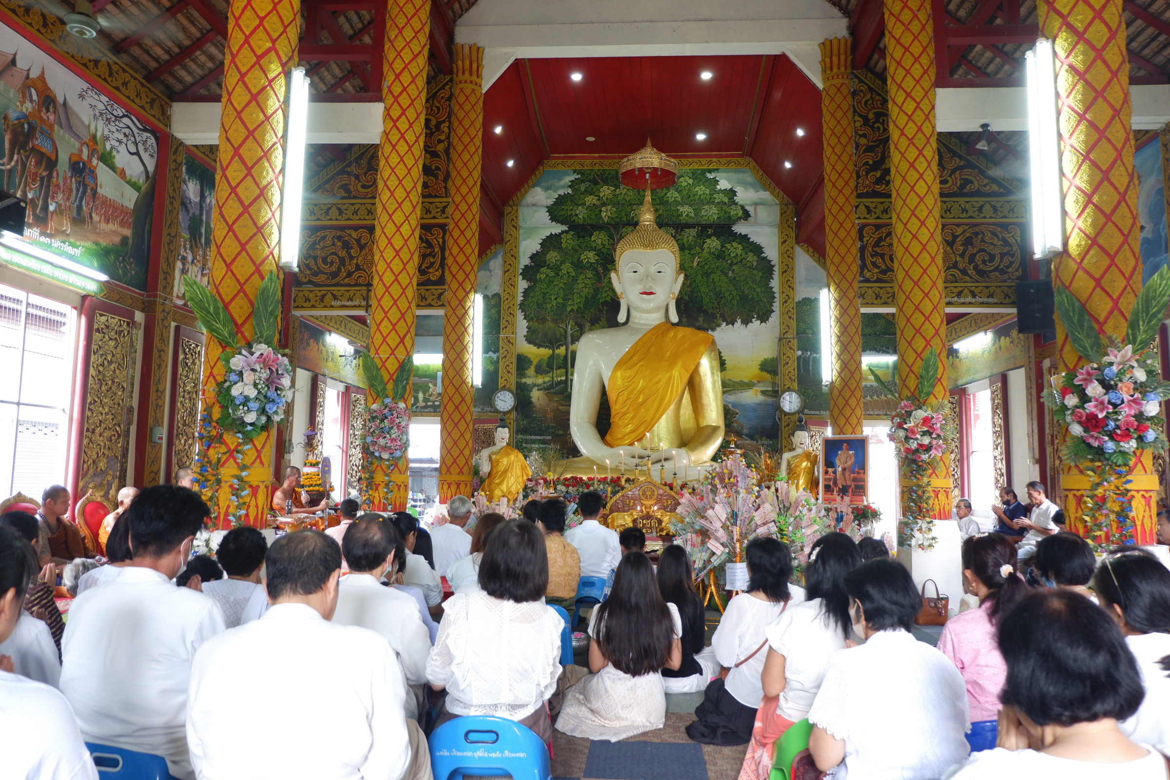 ภาพร่วมพิธีกรรมวัดช้างค้ำ