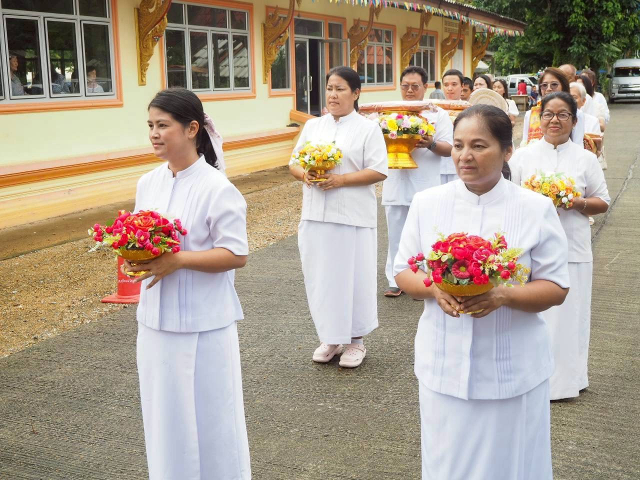 ภาพร่วมพิธีกรรมวัดอุไดเจริญ