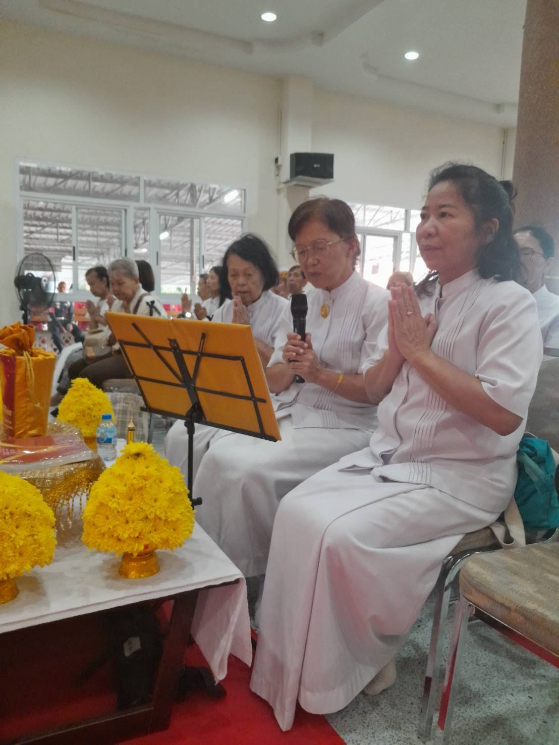 ภาพกล่าวคำถวายกฐินวัดสัมปัตตะวนาราม