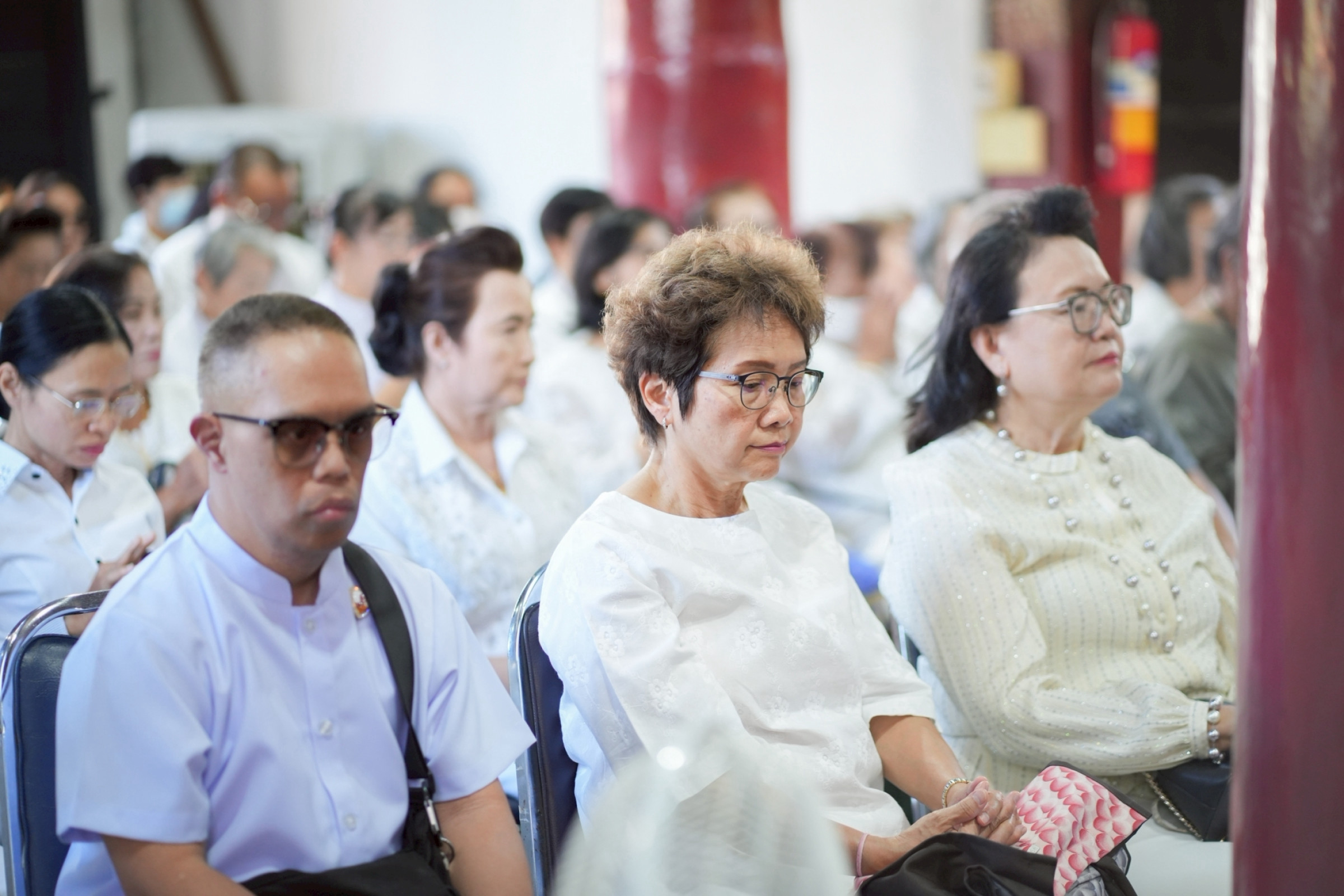 ภาพร่วมพิธีกรรมวัดปราสาท