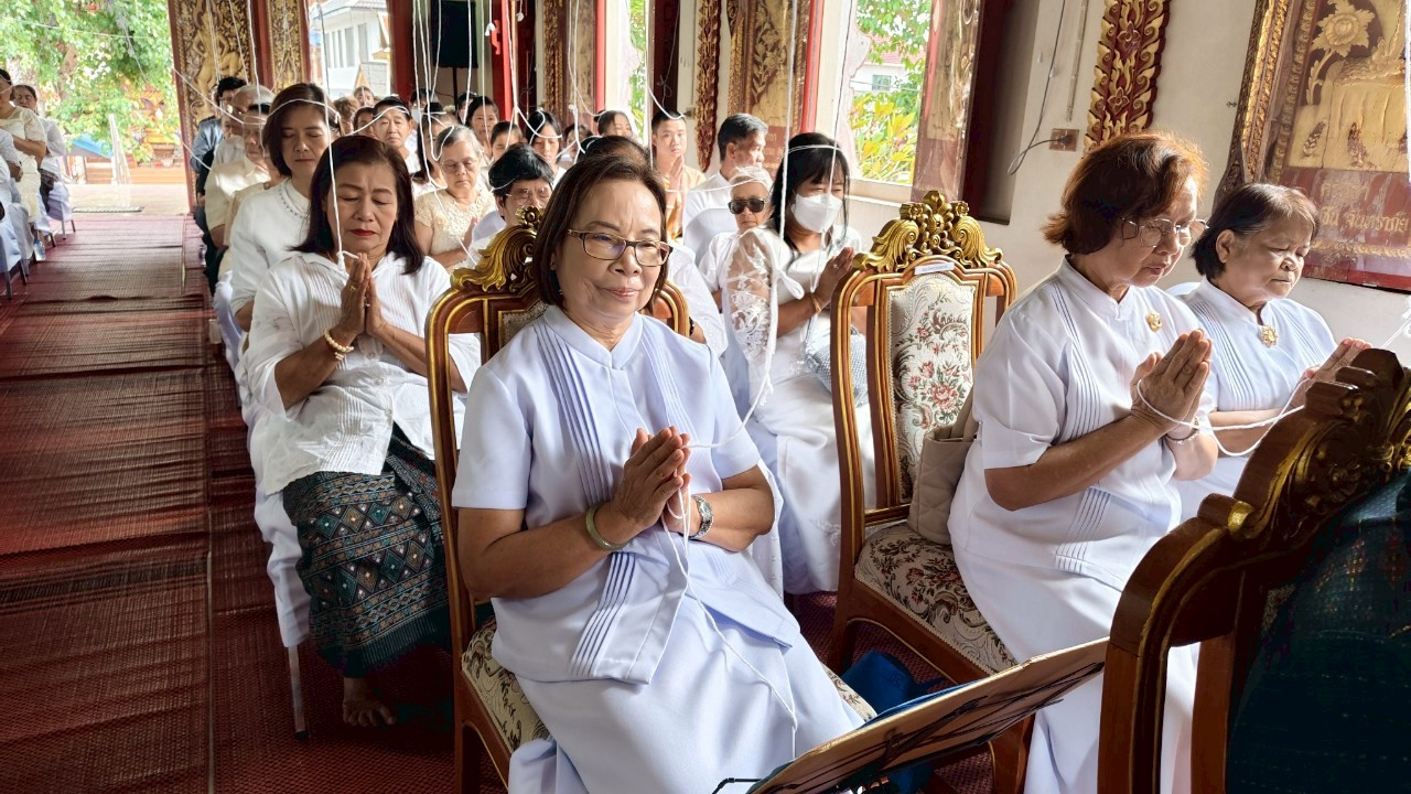 ภาพร่วมพิธีกรรมวัดสีมาราม